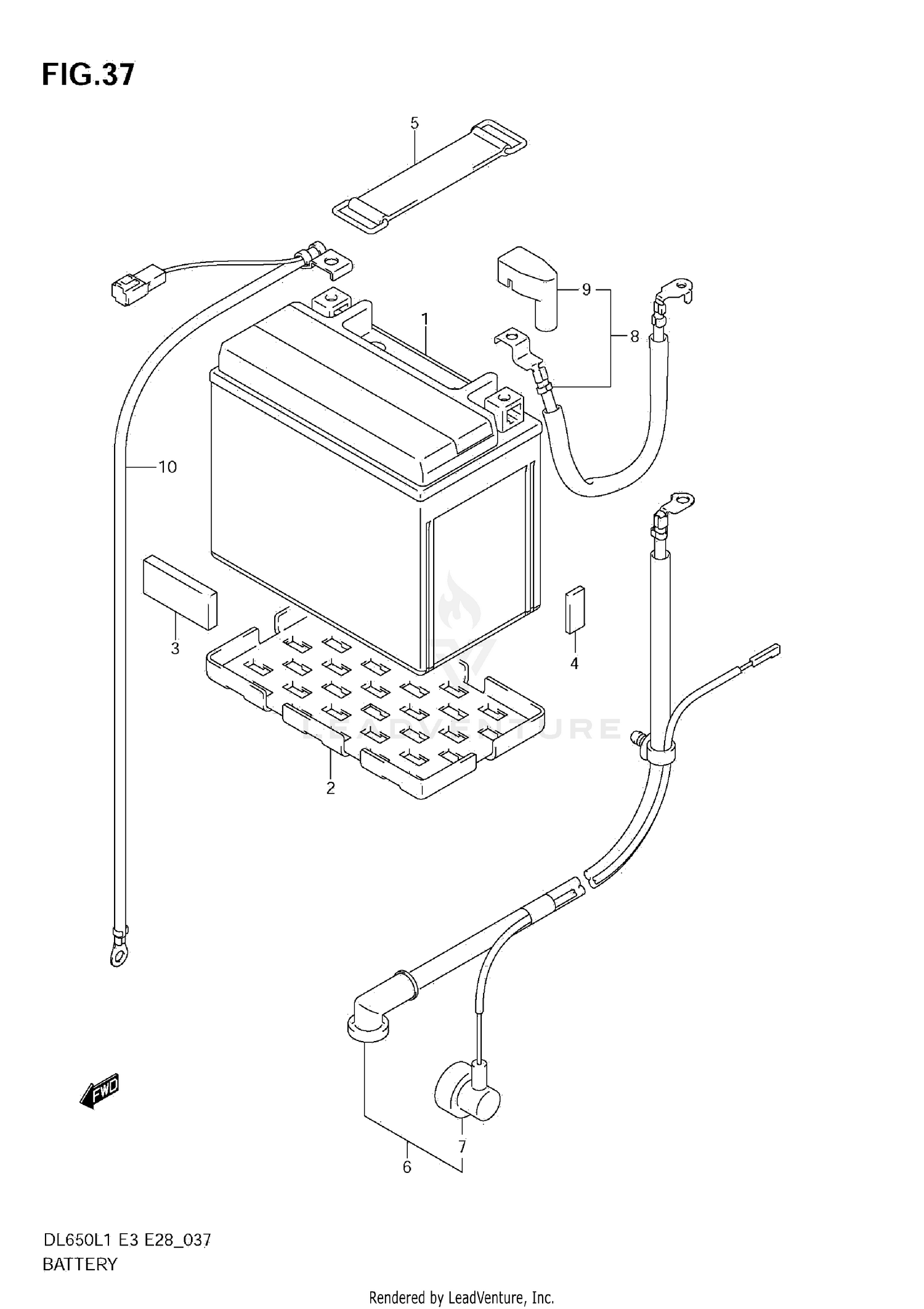 BATTERY (DL650 L1 E3)