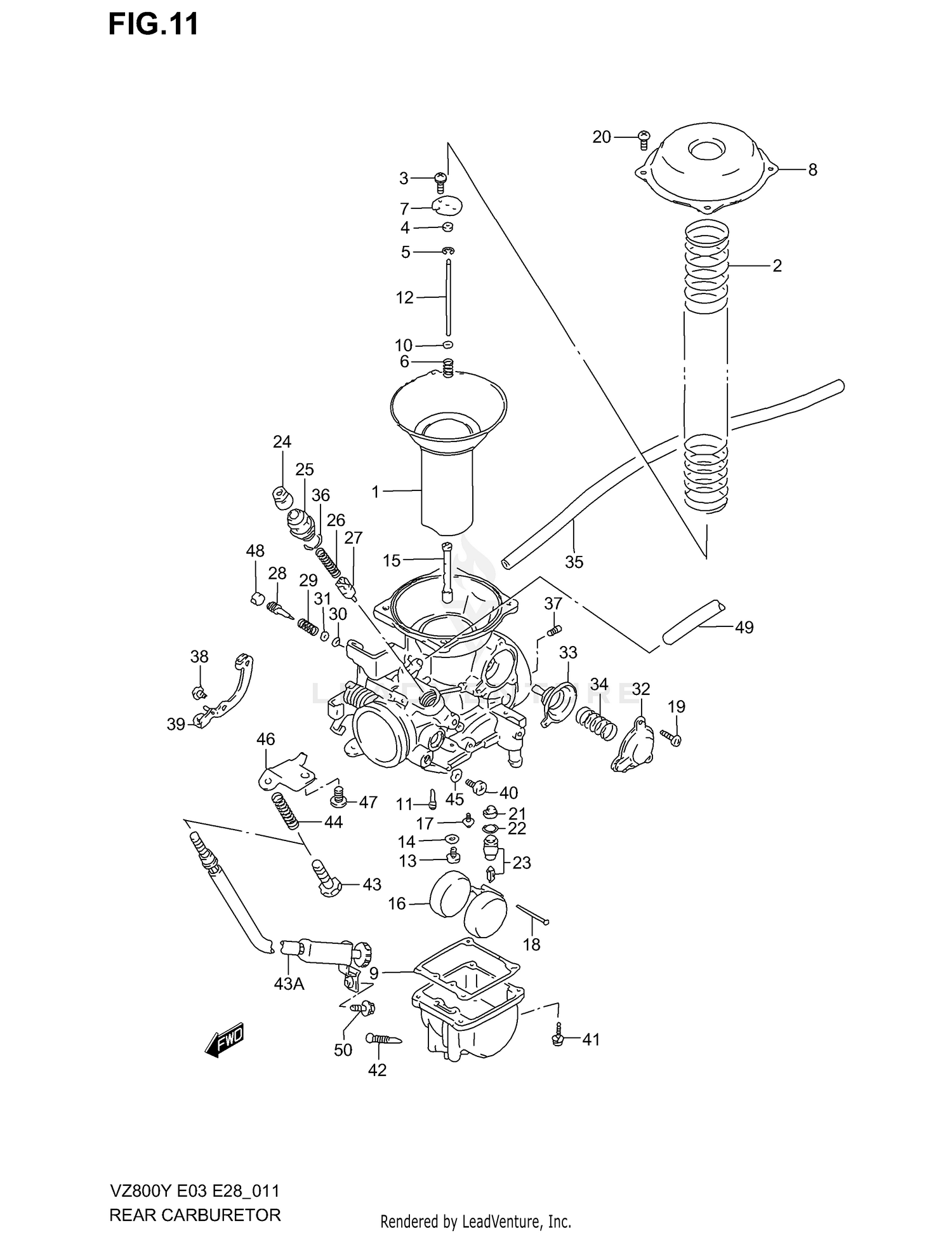 REAR CARBURETOR