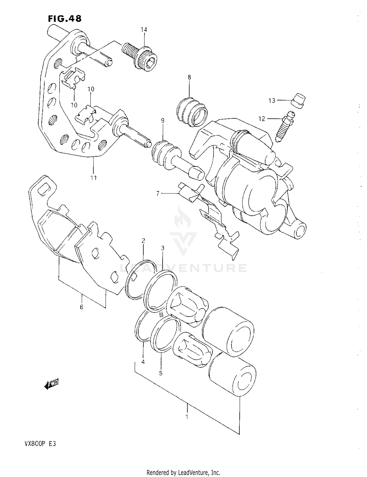 FRONT CALIPER