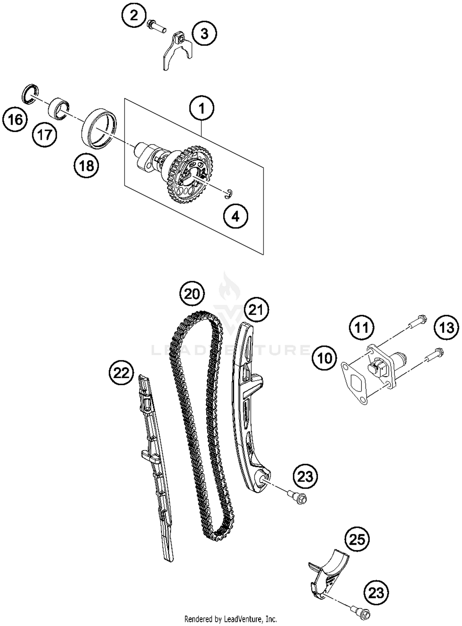 CYLINDER (VL1500L4 E28)