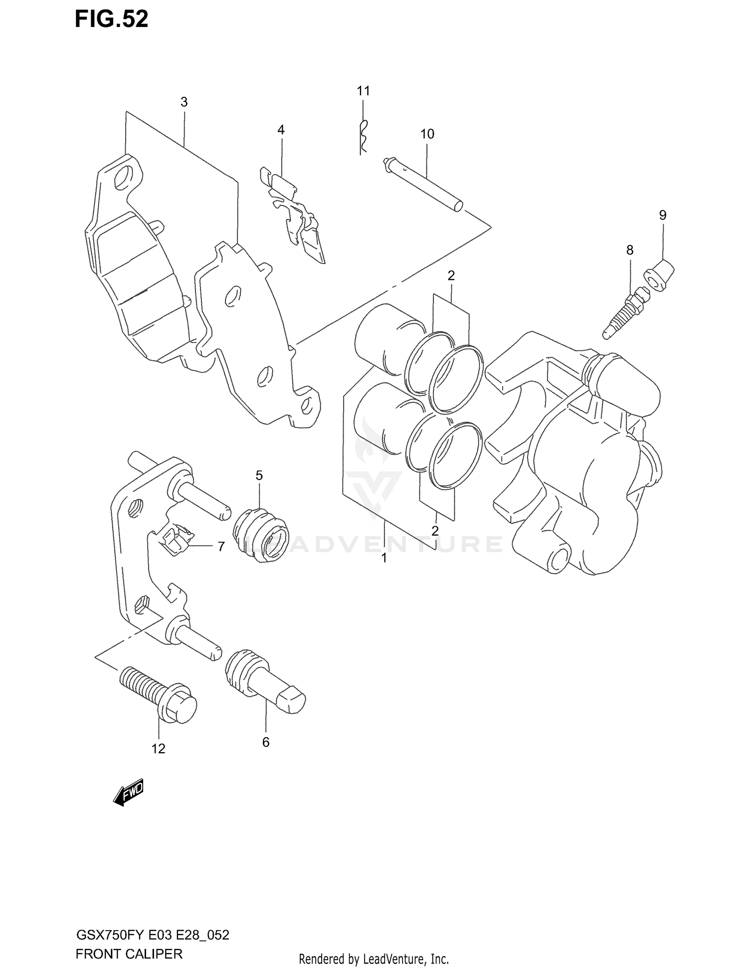 FRONT CALIPER