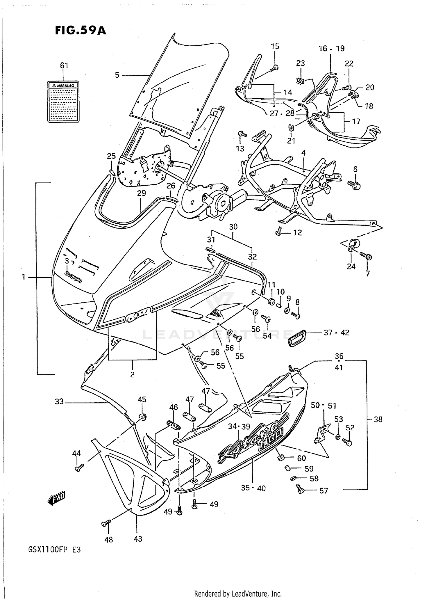 COWLING (MODEL K)