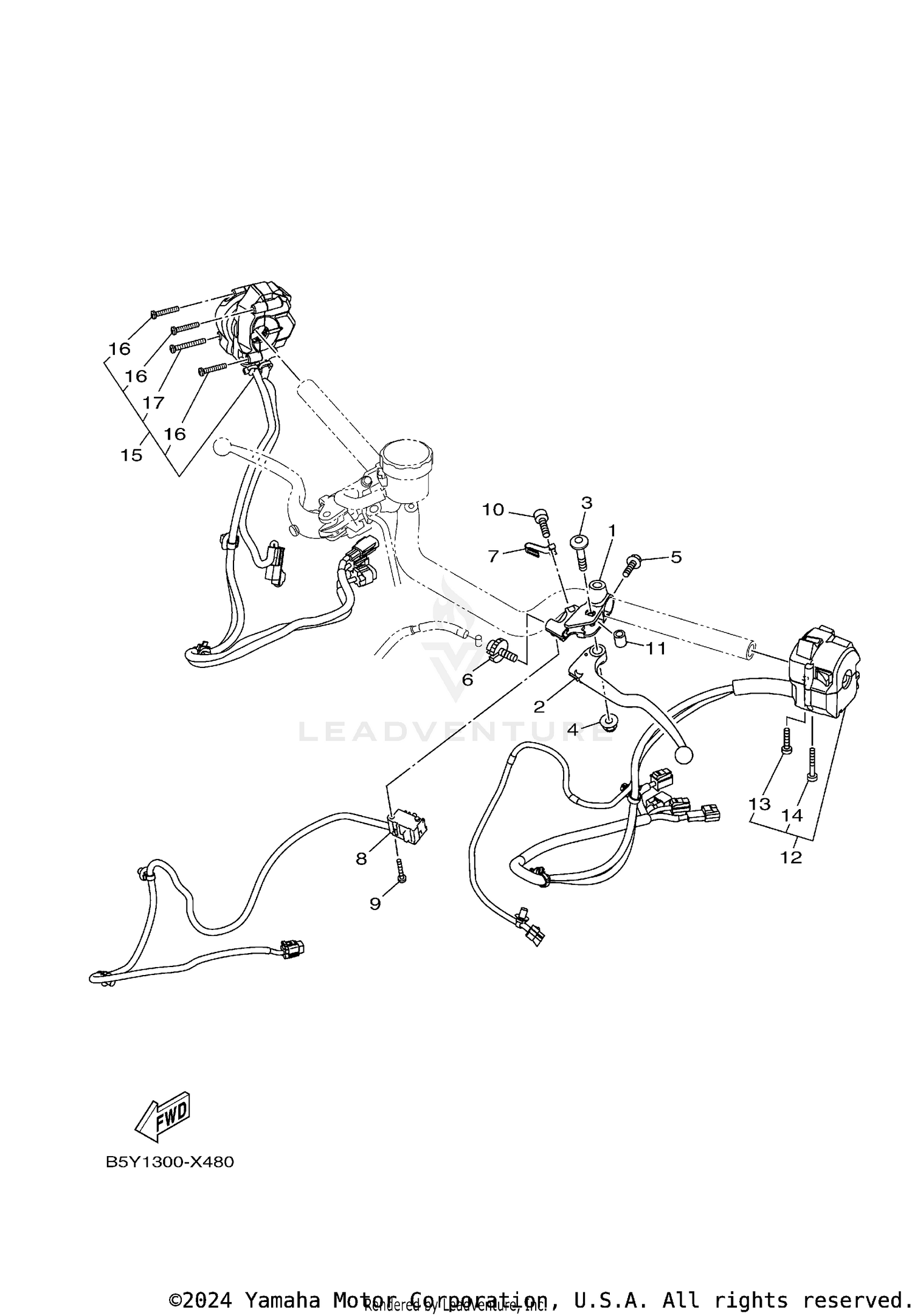 HEADLAMP (VL1500L4 E28)