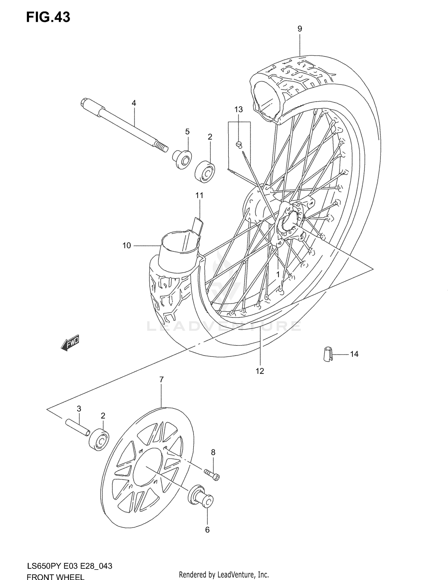 FRONT WHEEL