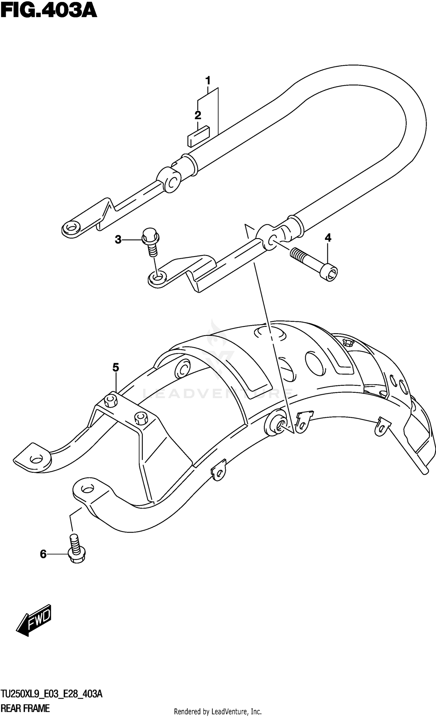 REAR FRAME