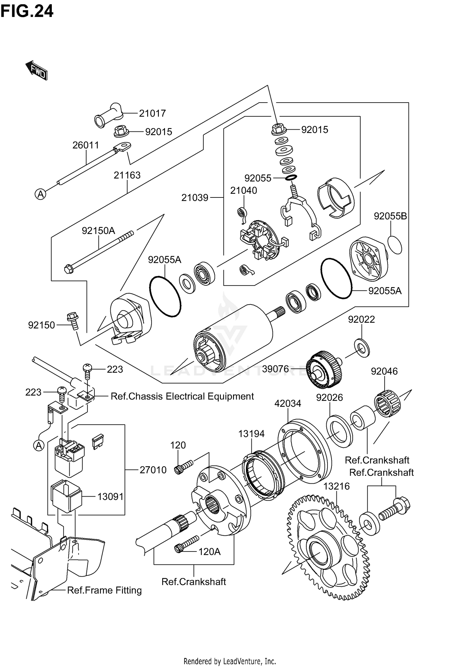 STARTER MOTOR