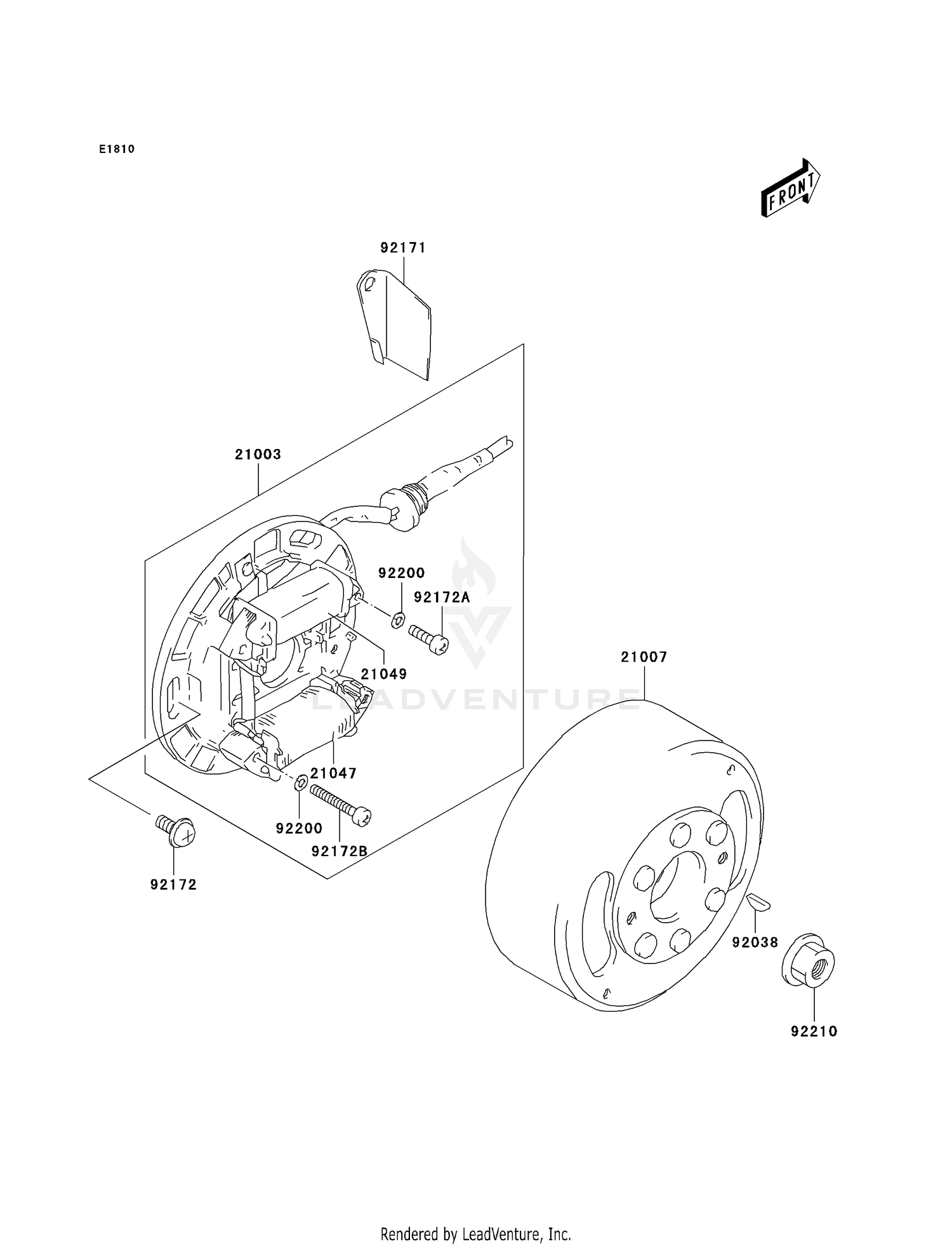 HANDLE SWITCH (MODEL N)