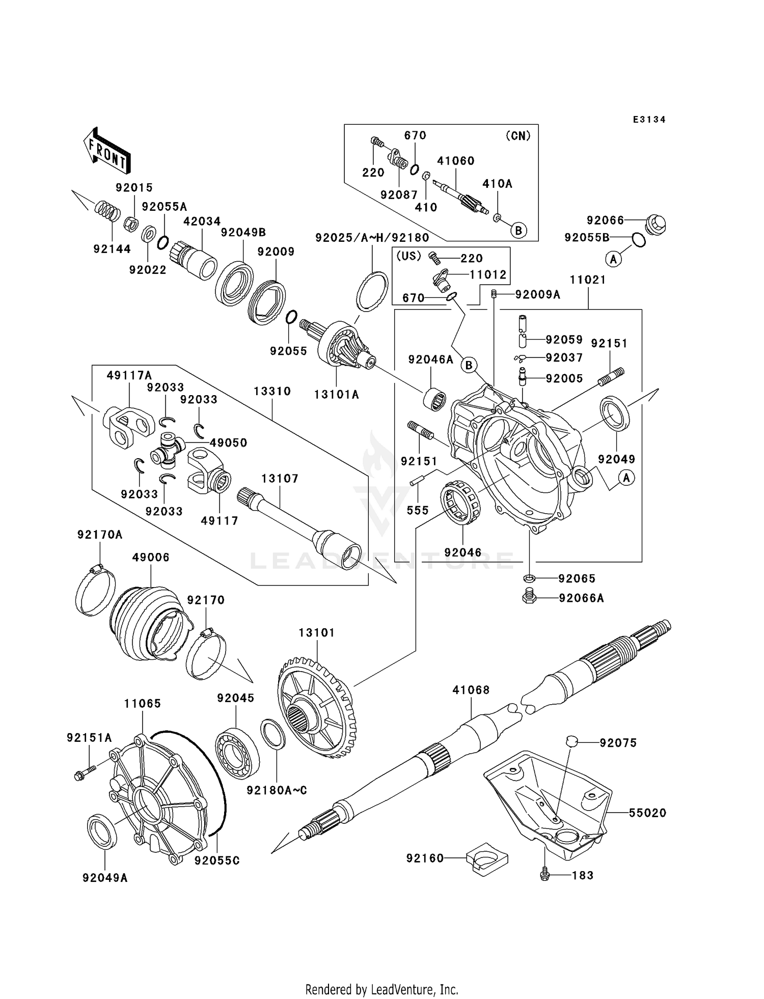 REAR COMBINATION LAMP