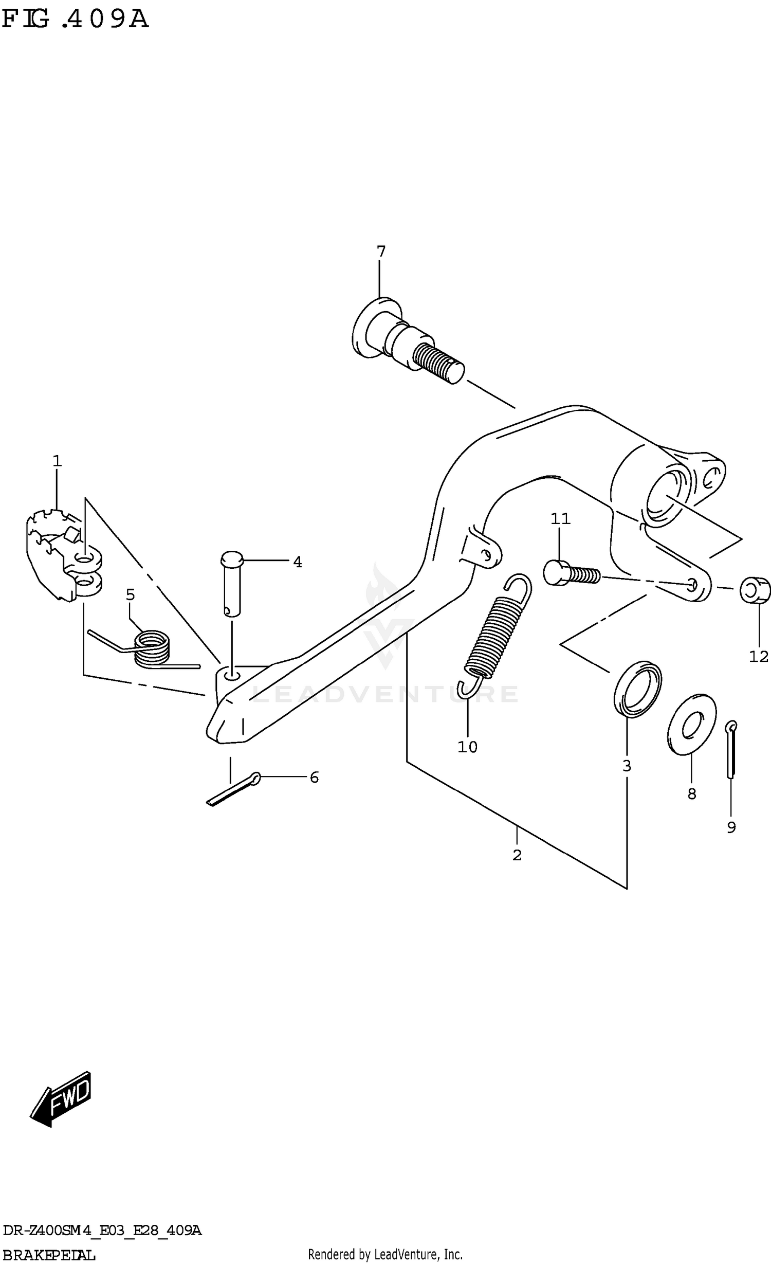 BRAKE PEDAL