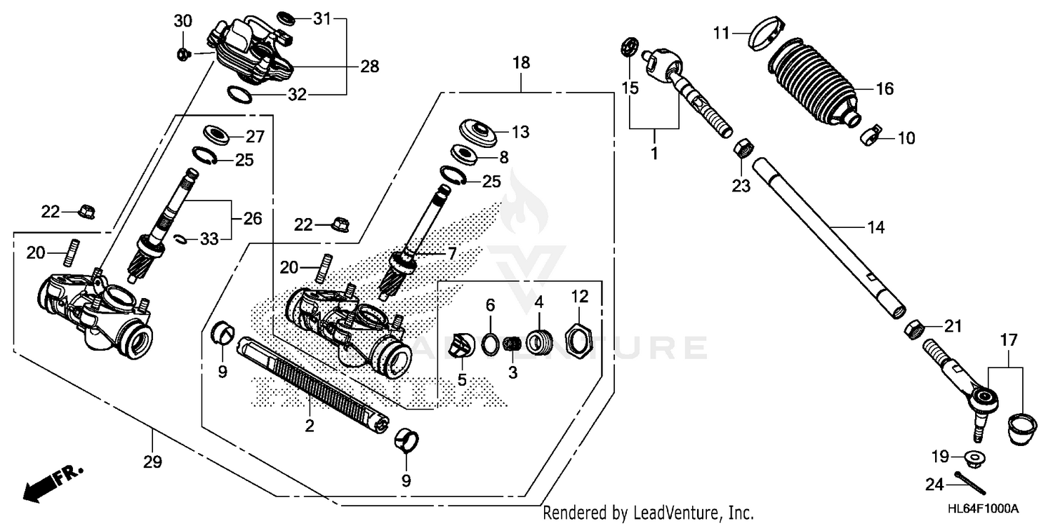 FRONT DAMPER (DR-Z125)