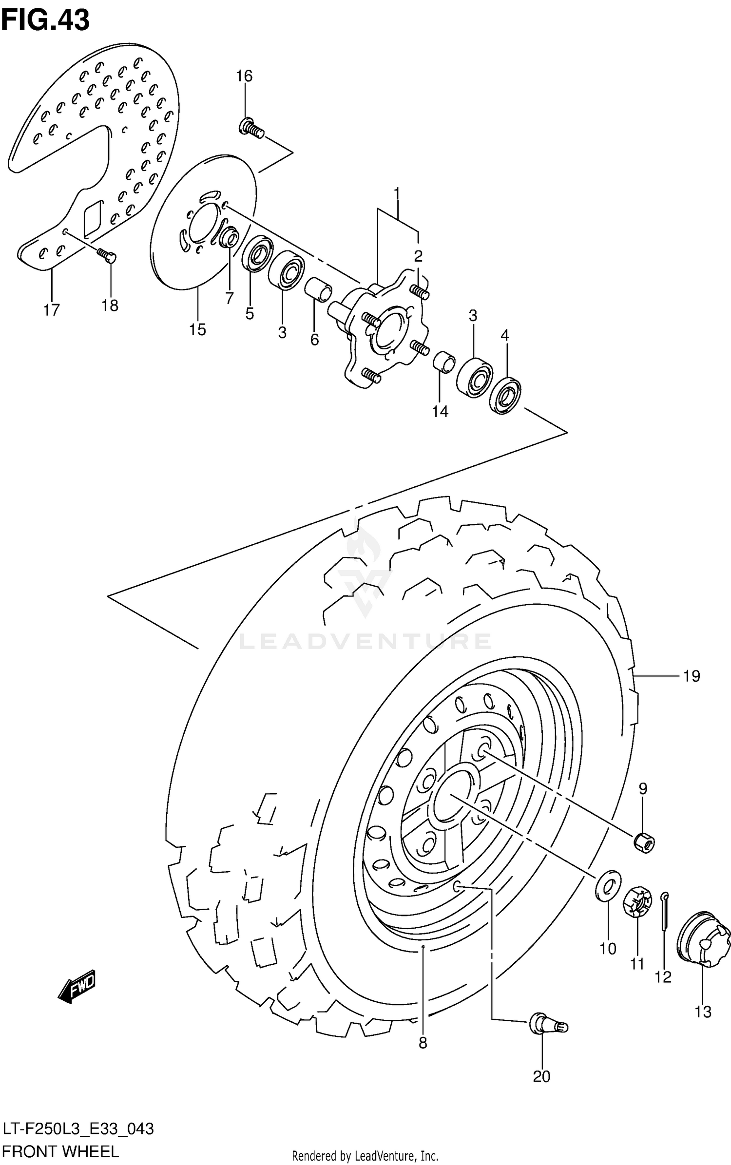 FRONT WHEEL