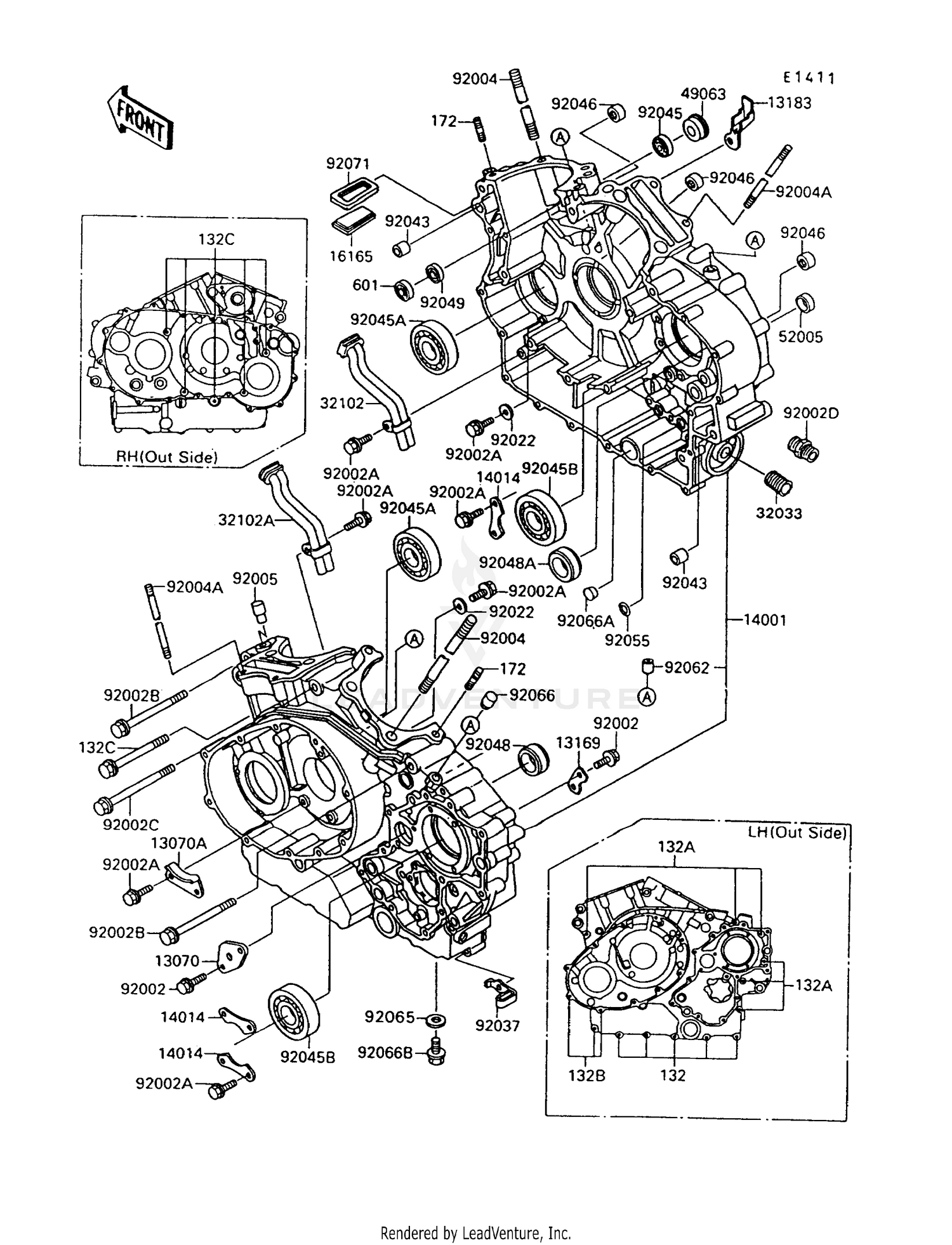 STEERING STEM (MODEL K5)