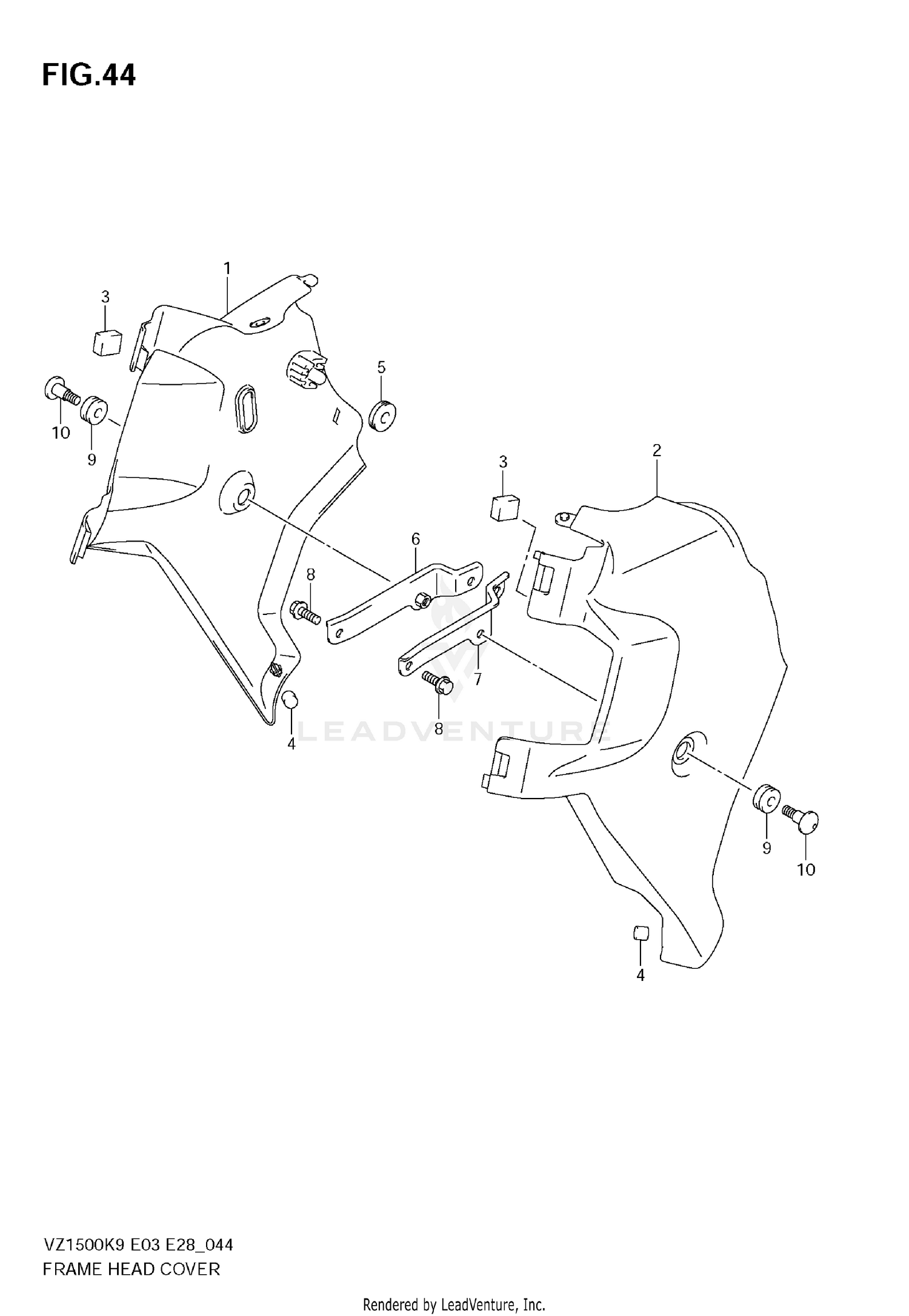 FRAME HEAD COVER
