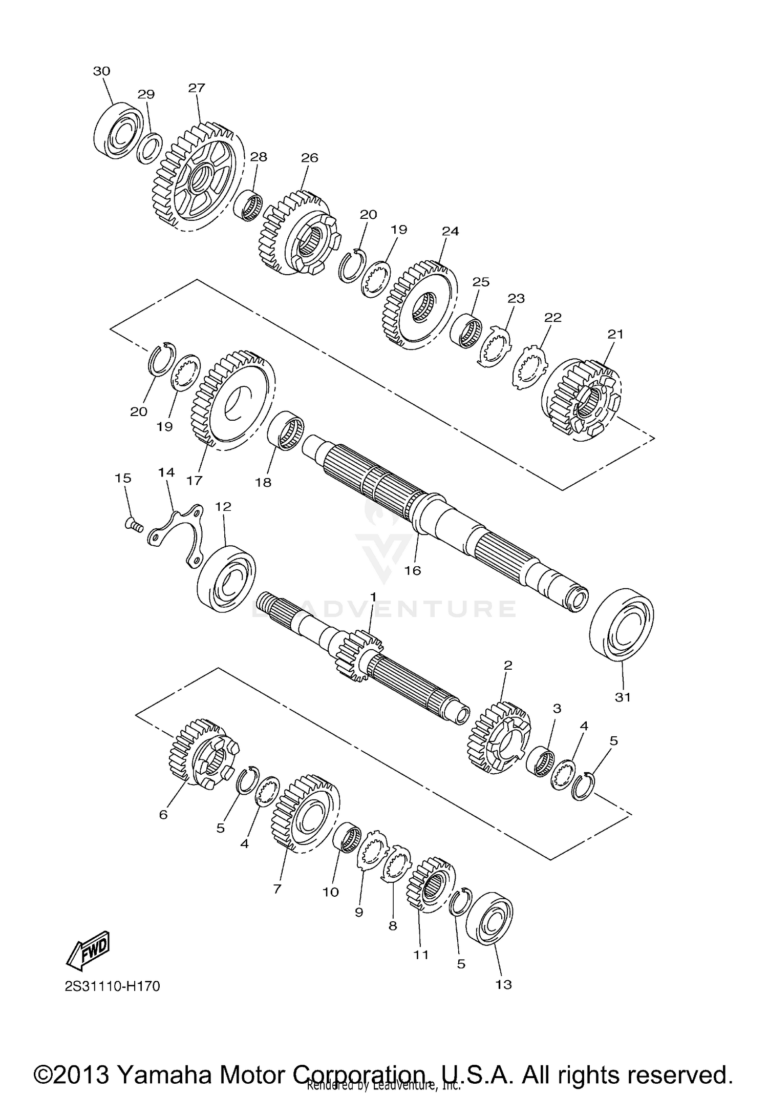 AIR CLEANER (REAR)