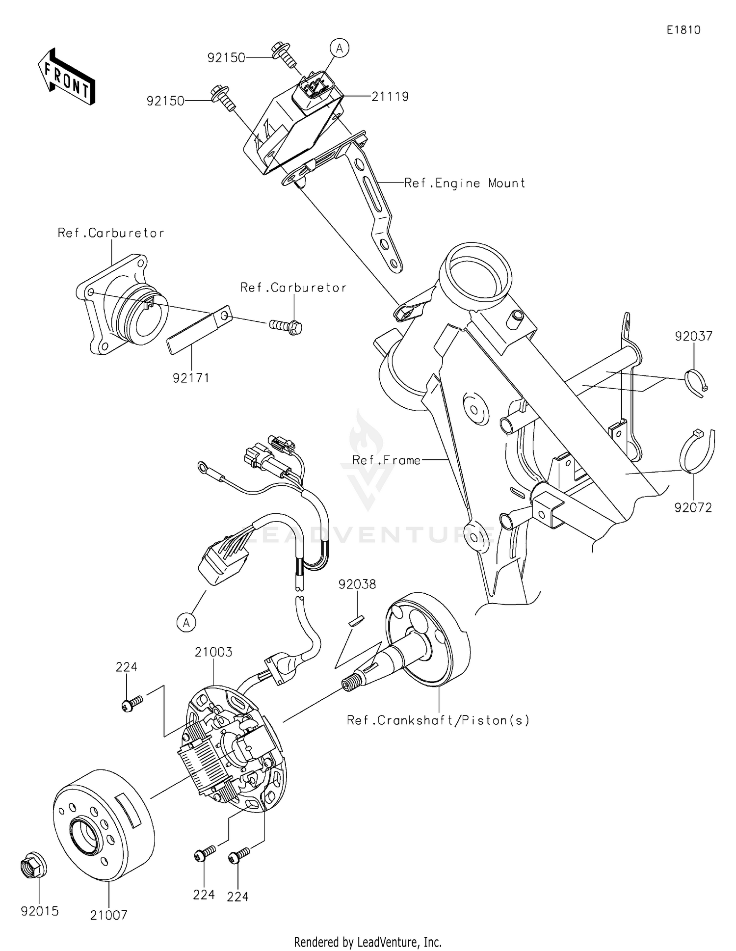 FUEL TANK (MODEL K8)