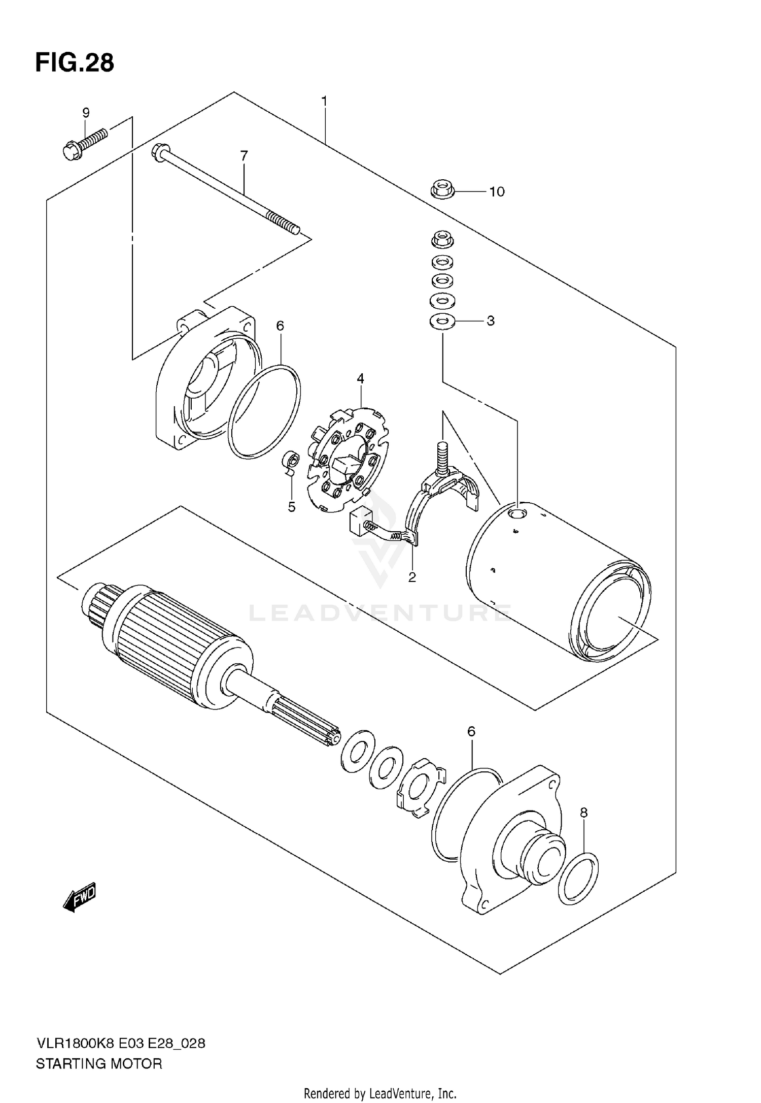 STARTING MOTOR