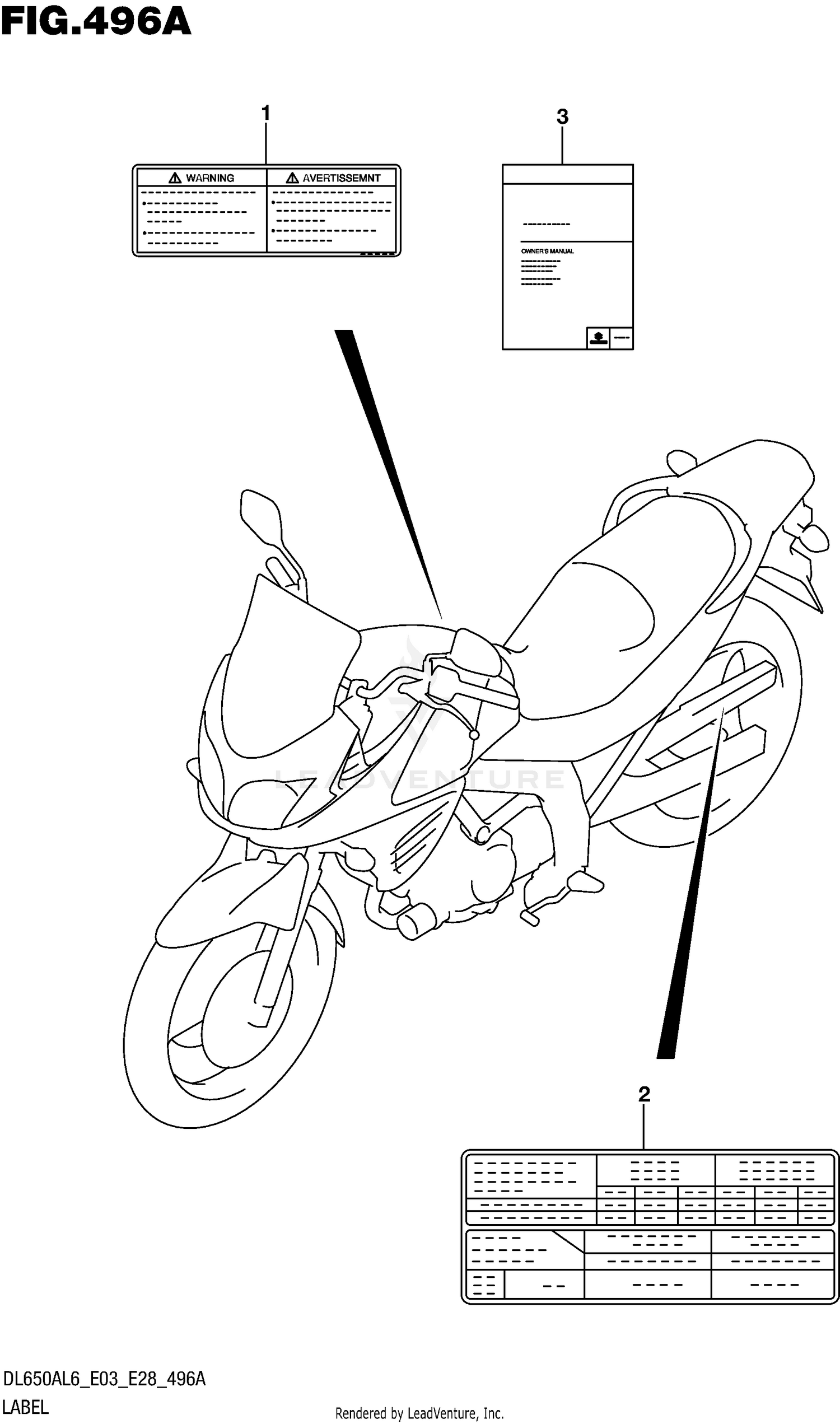 LABEL (DL650AL6 E28)