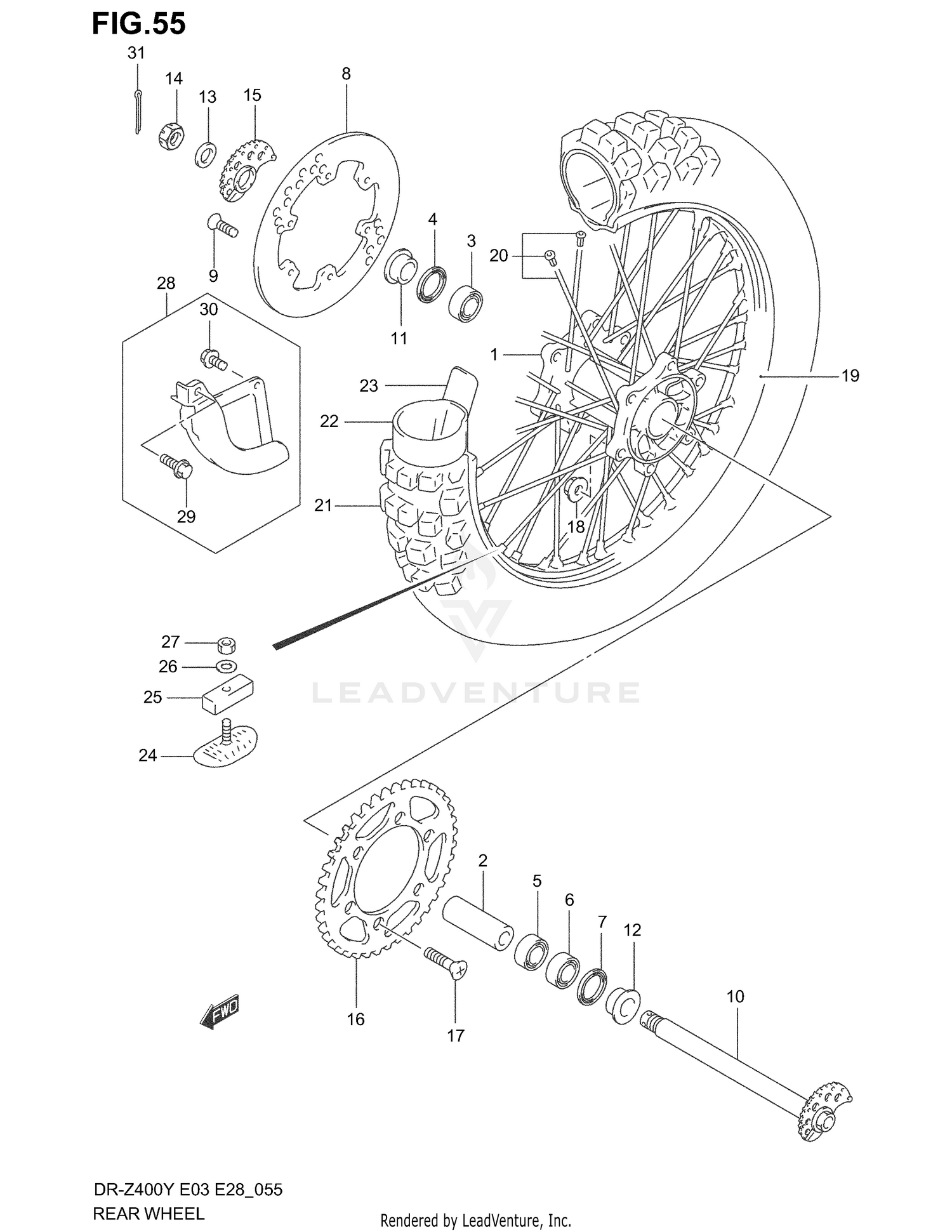REAR WHEEL