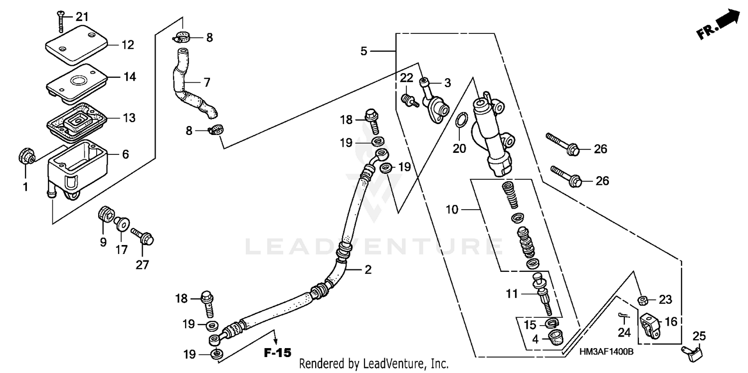 HANDLE LEVER (VL1500BL4 E03)