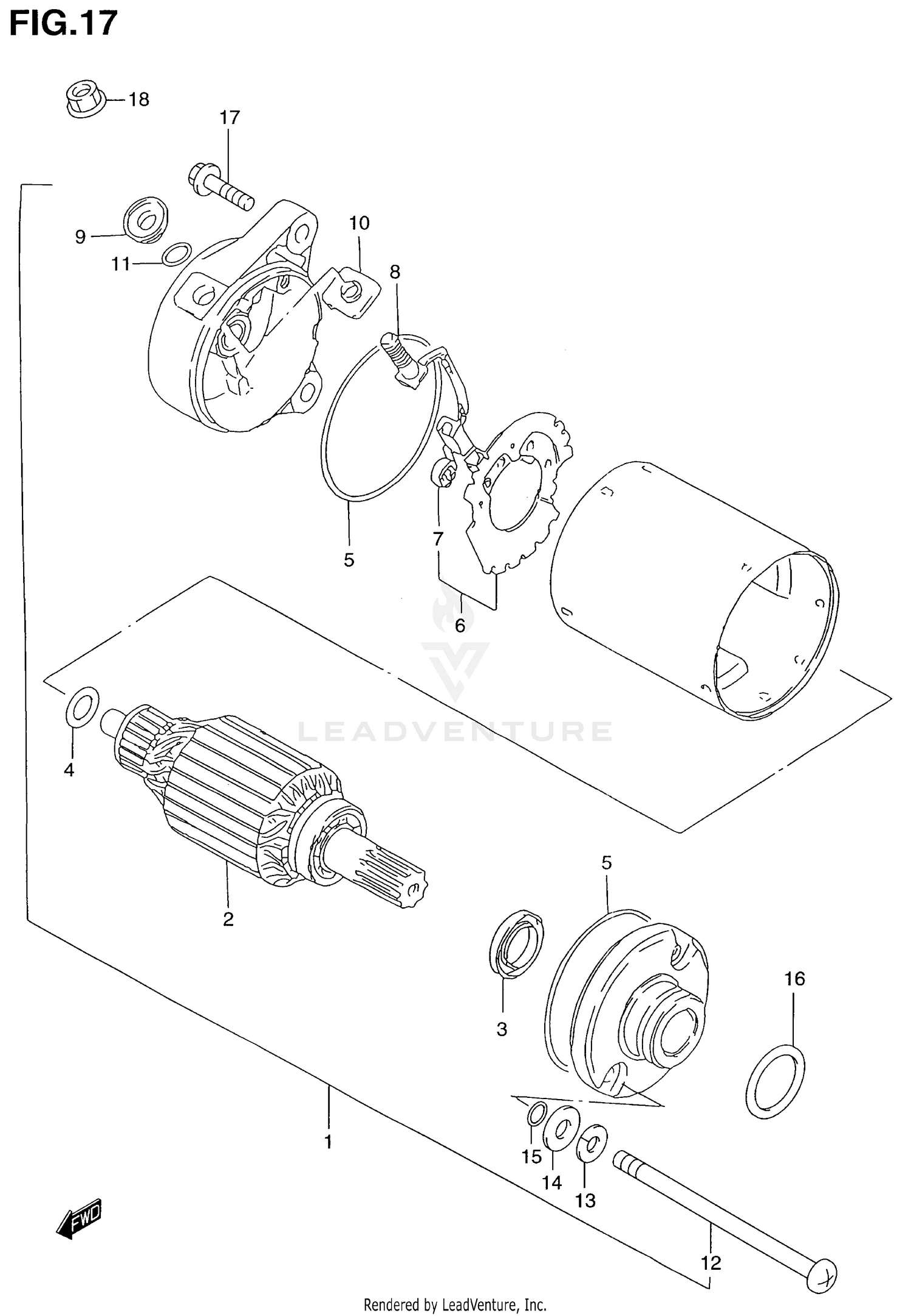 STARTING MOTOR