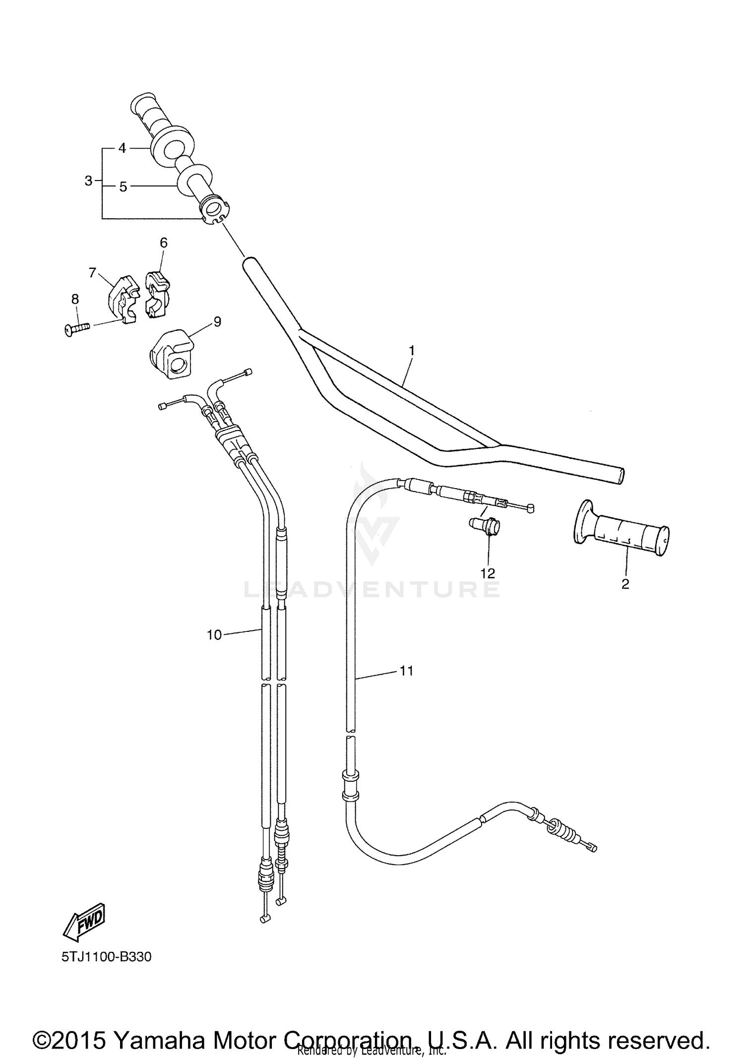 FUEL TANK FRONT COVER