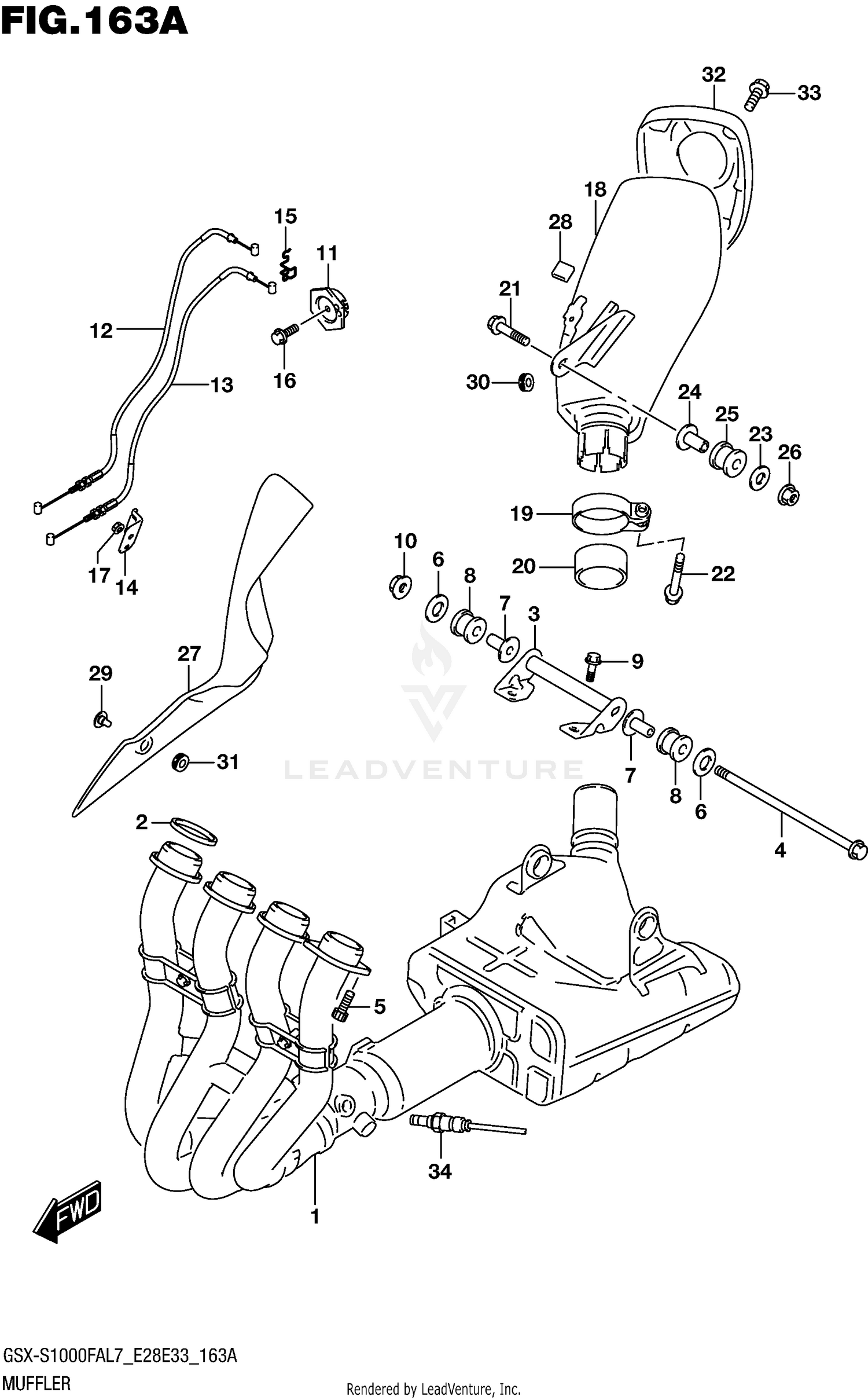 FRONT DAMPER (MODEL K5)
