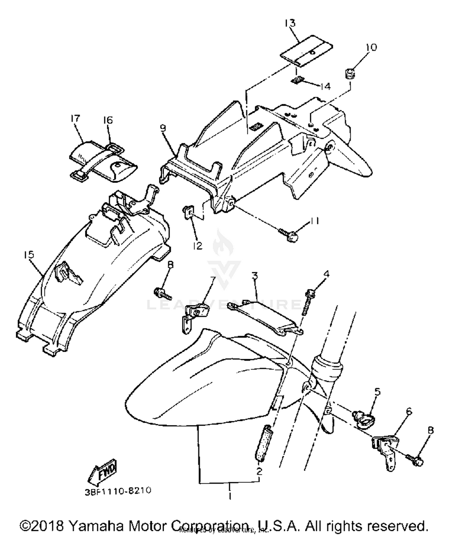 FRONT MASTER CYLINDER