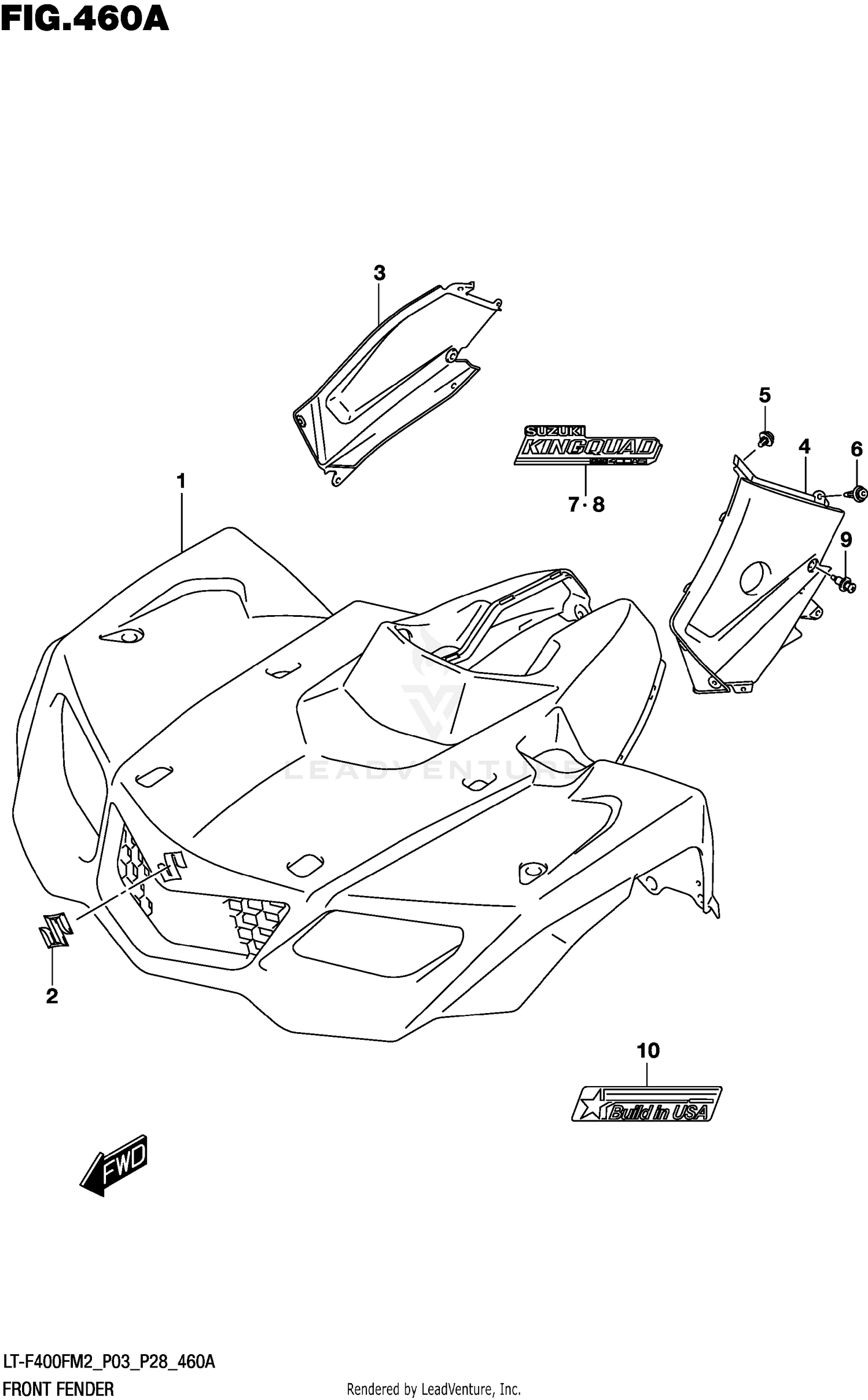 FRONT FENDER (P03)