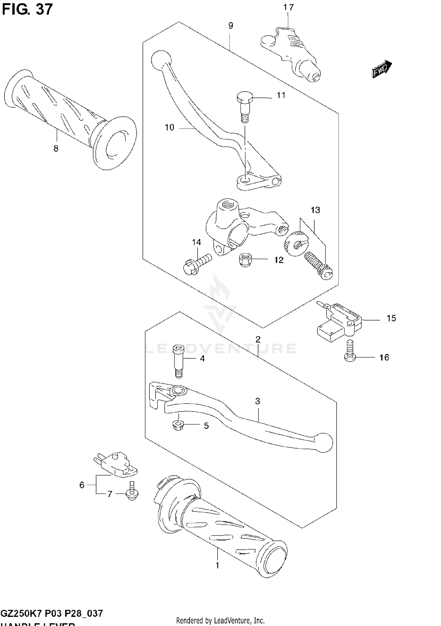 HANDLE LEVER