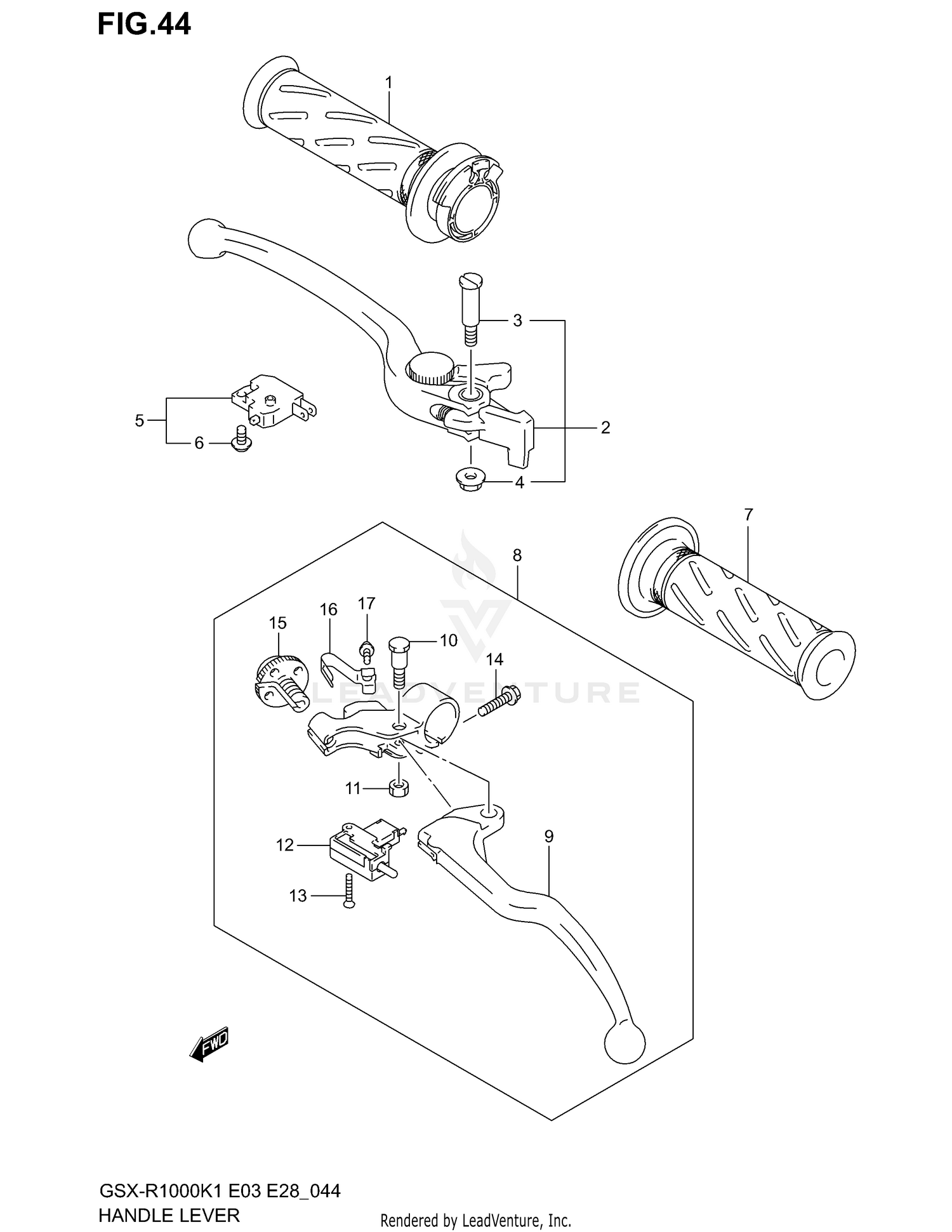 HANDLE LEVER