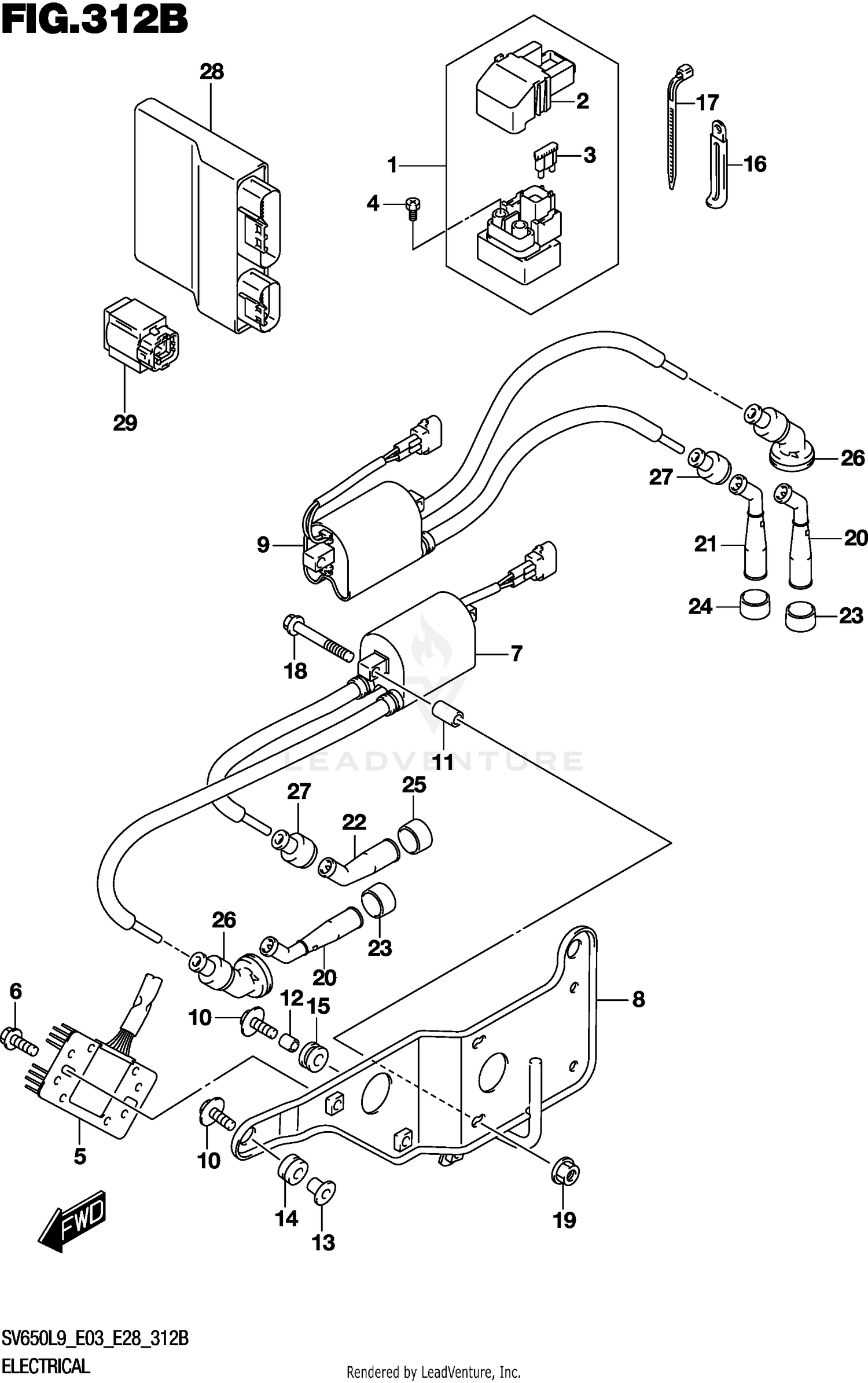 ELECTRICAL (SV650L9 E33)
