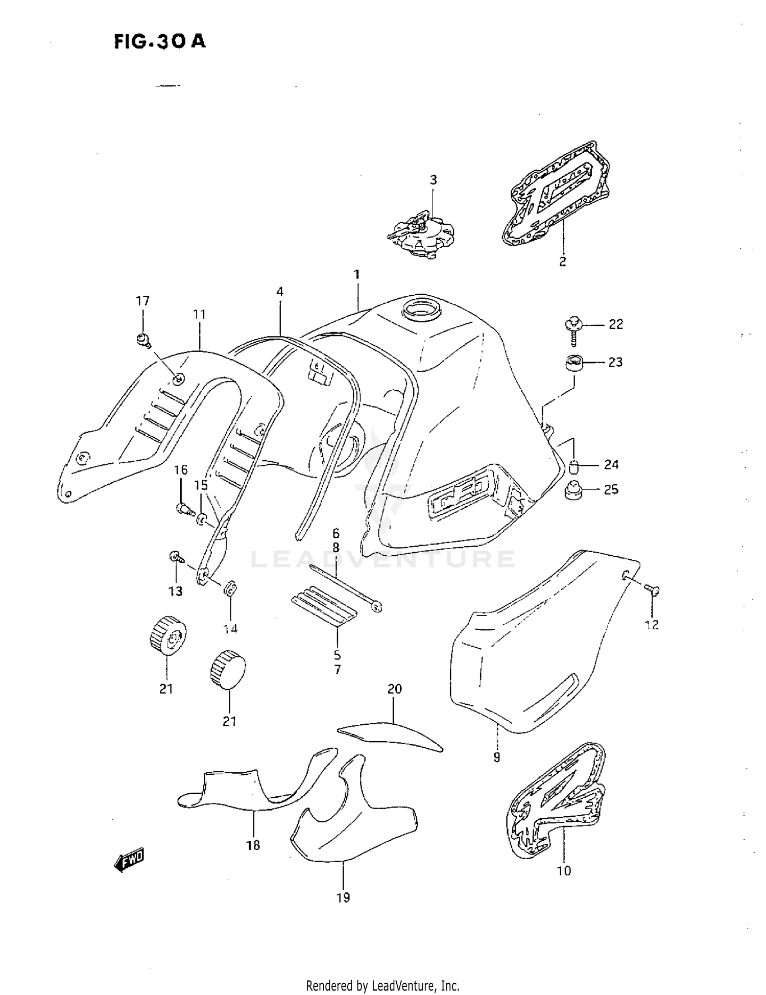 FUEL TANK (P)