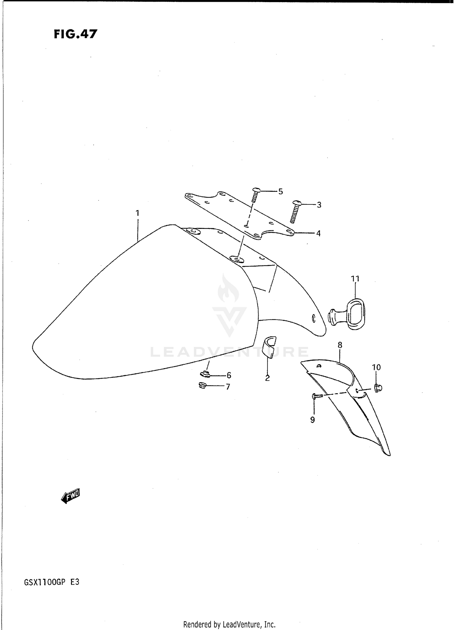 FRONT FENDER