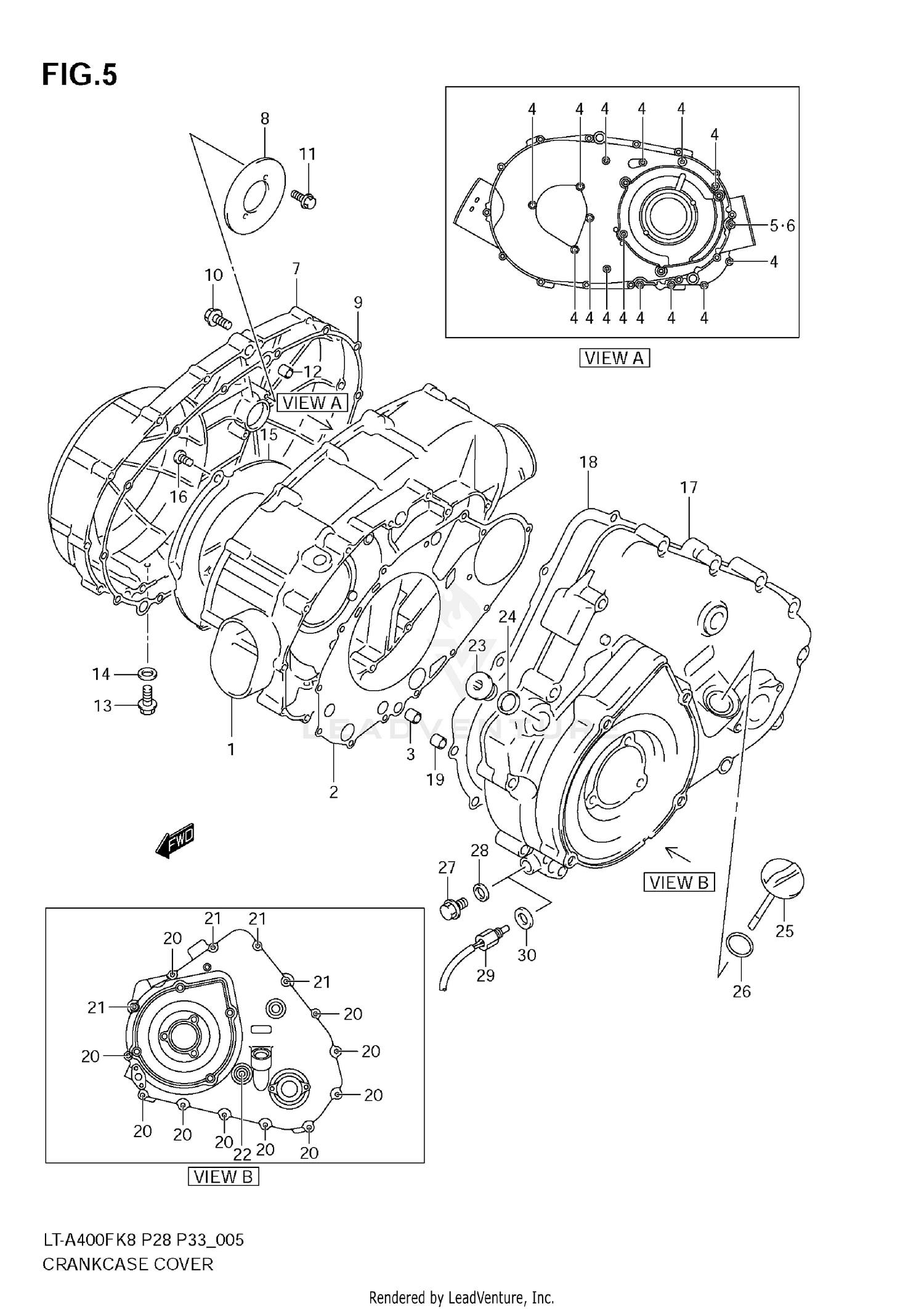 CRANKCASE COVER