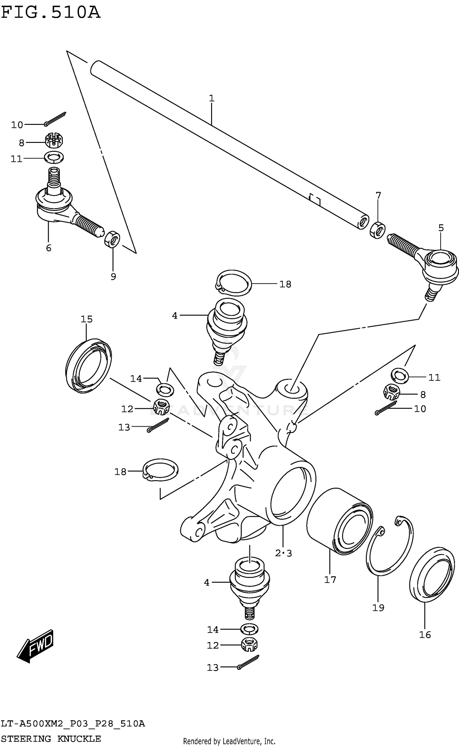 STEERING KNUCKLE