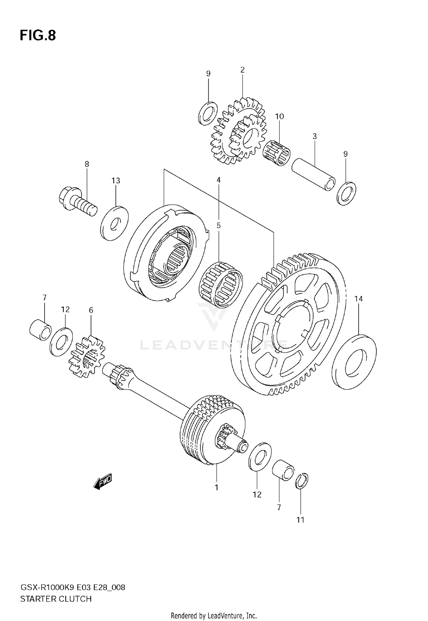 STARTER CLUTCH