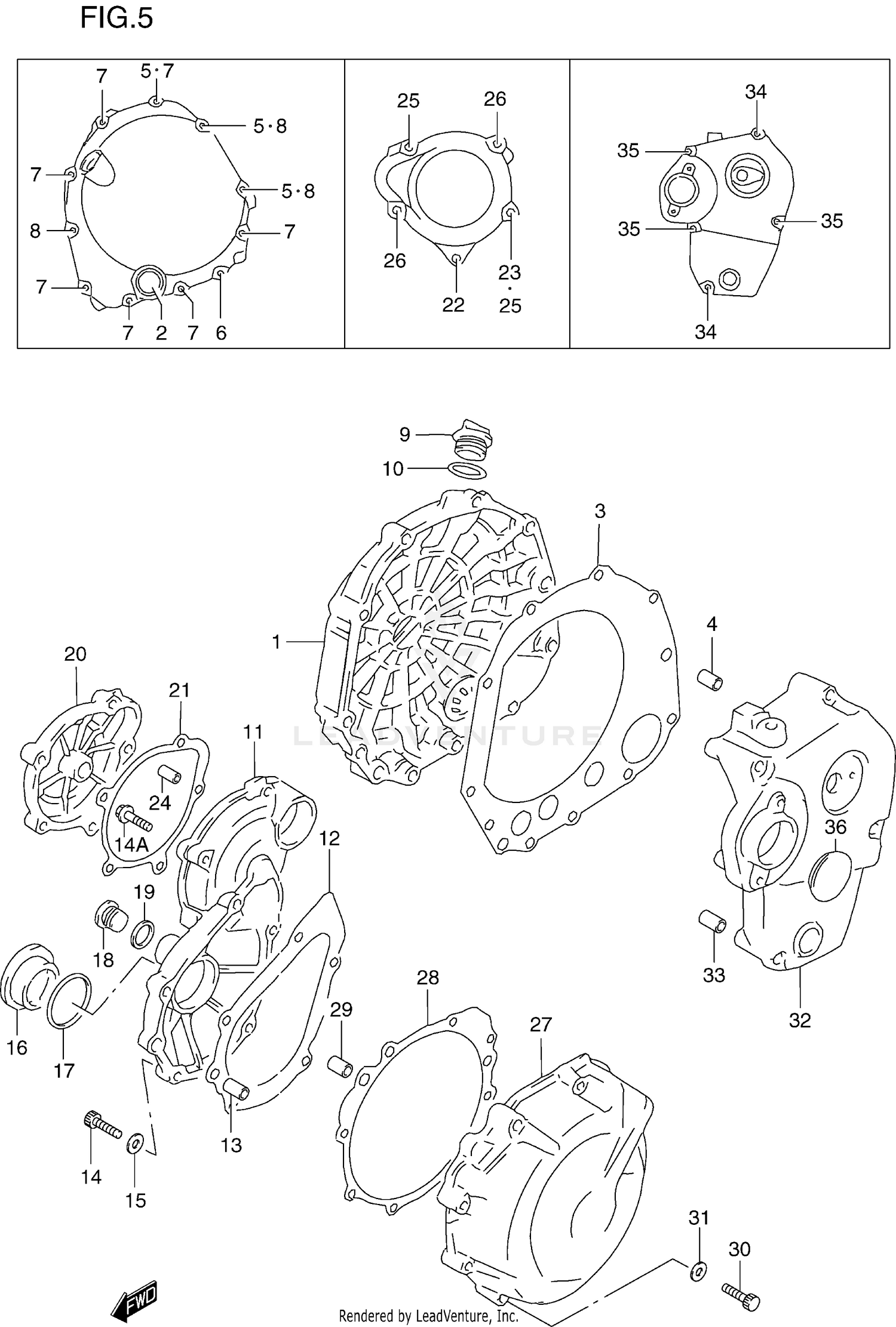 CRANKCASE COVER