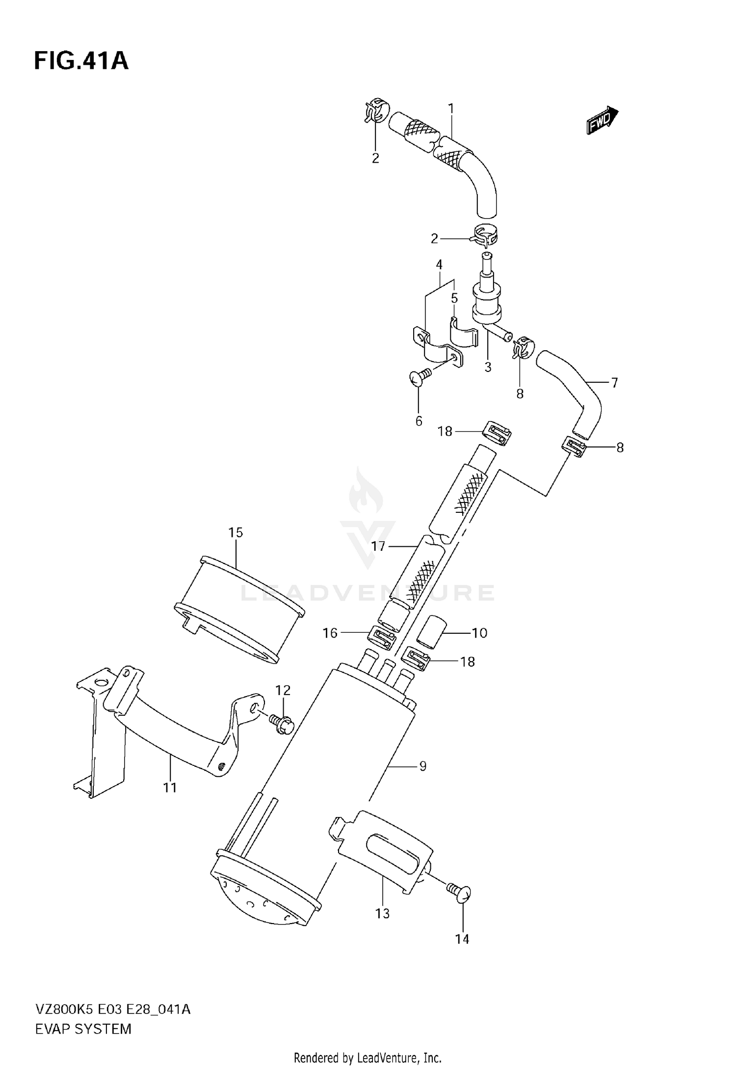 EVAP SYSTEM (MODEL K9)