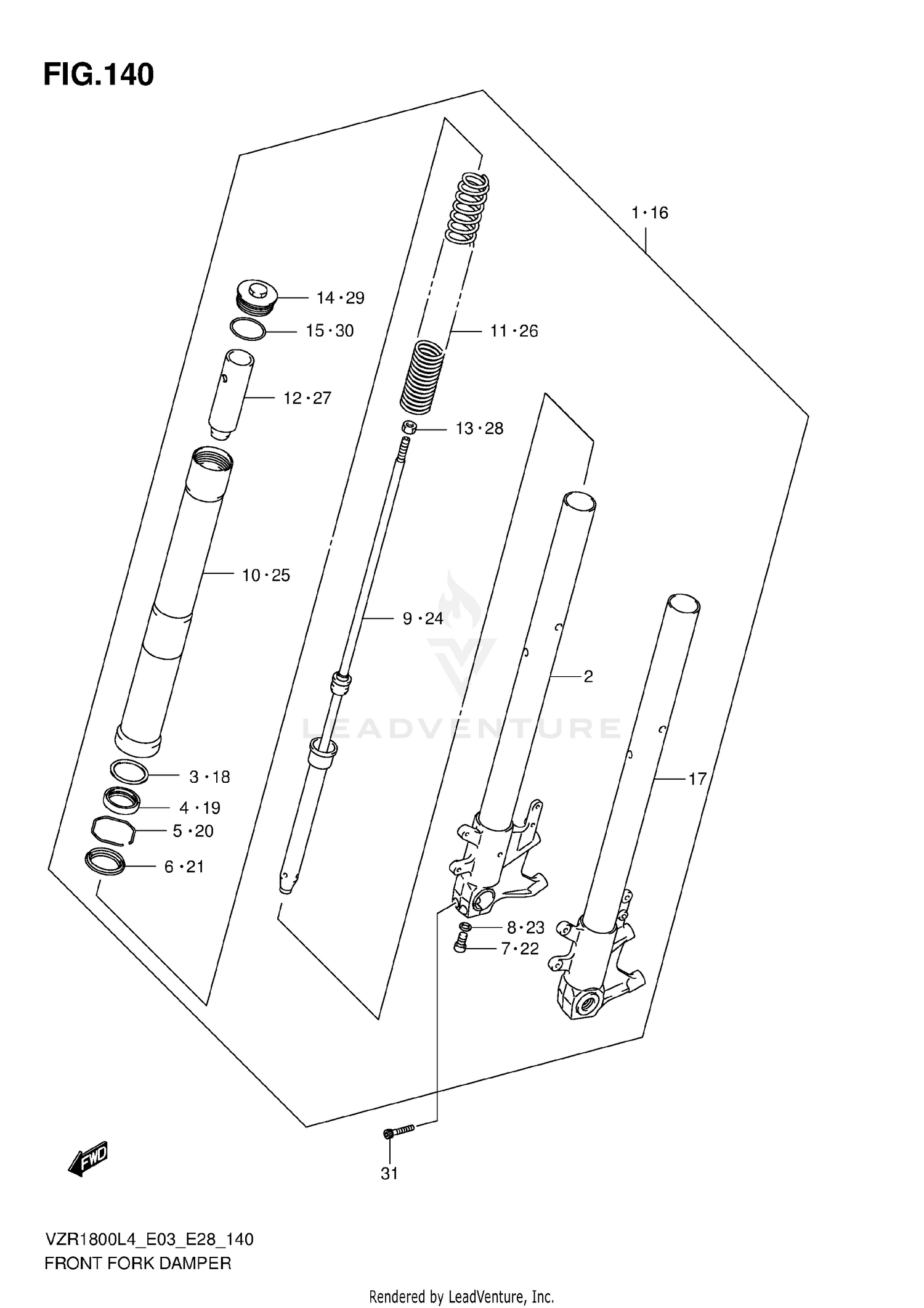 FRONT FORK DAMPER