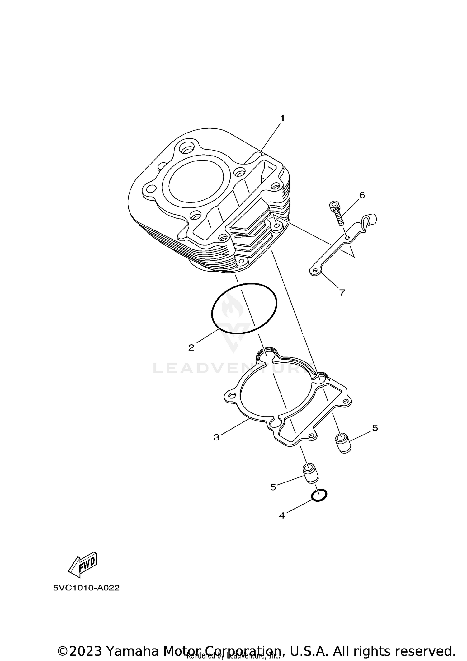 FRONT MASTER CYLINDER