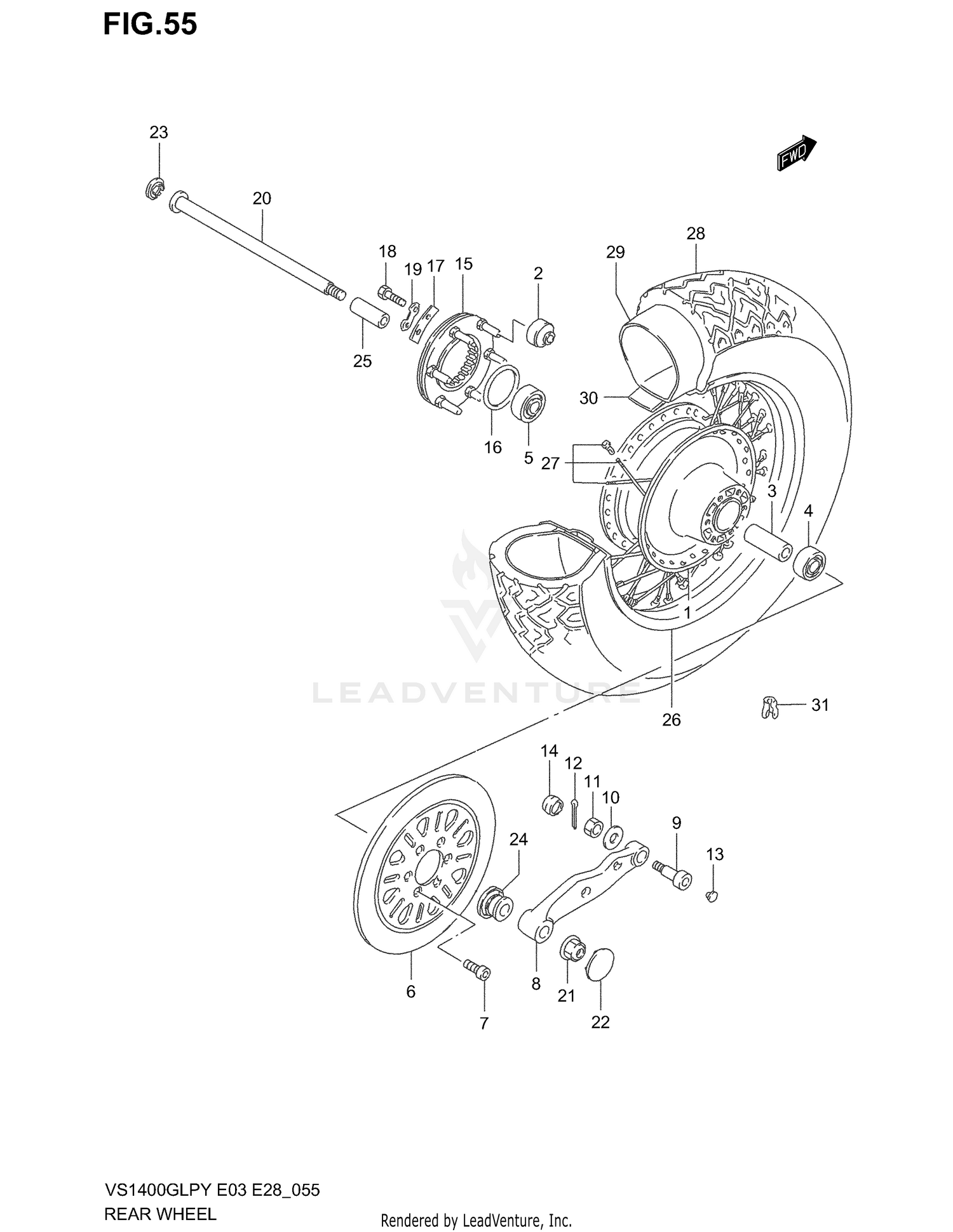 REAR WHEEL
