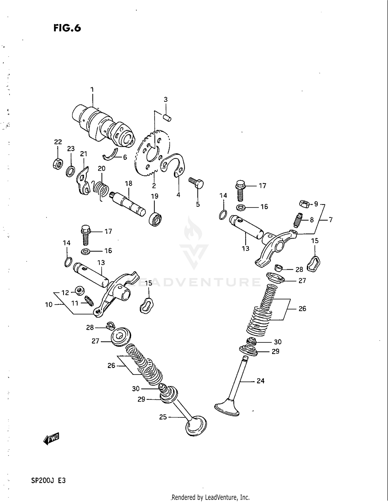 CAM SHAFT - VALVE