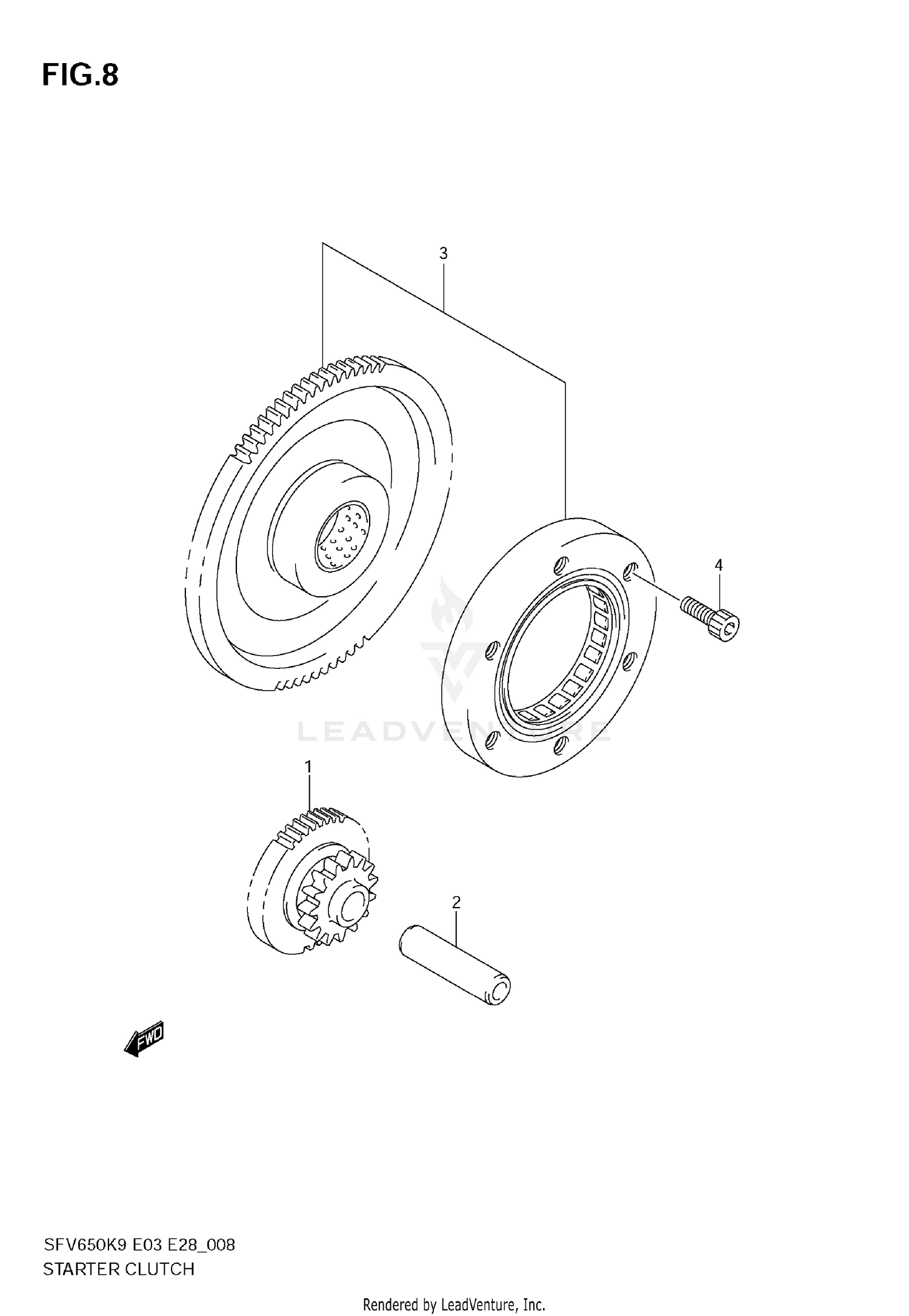 STARTER CLUTCH