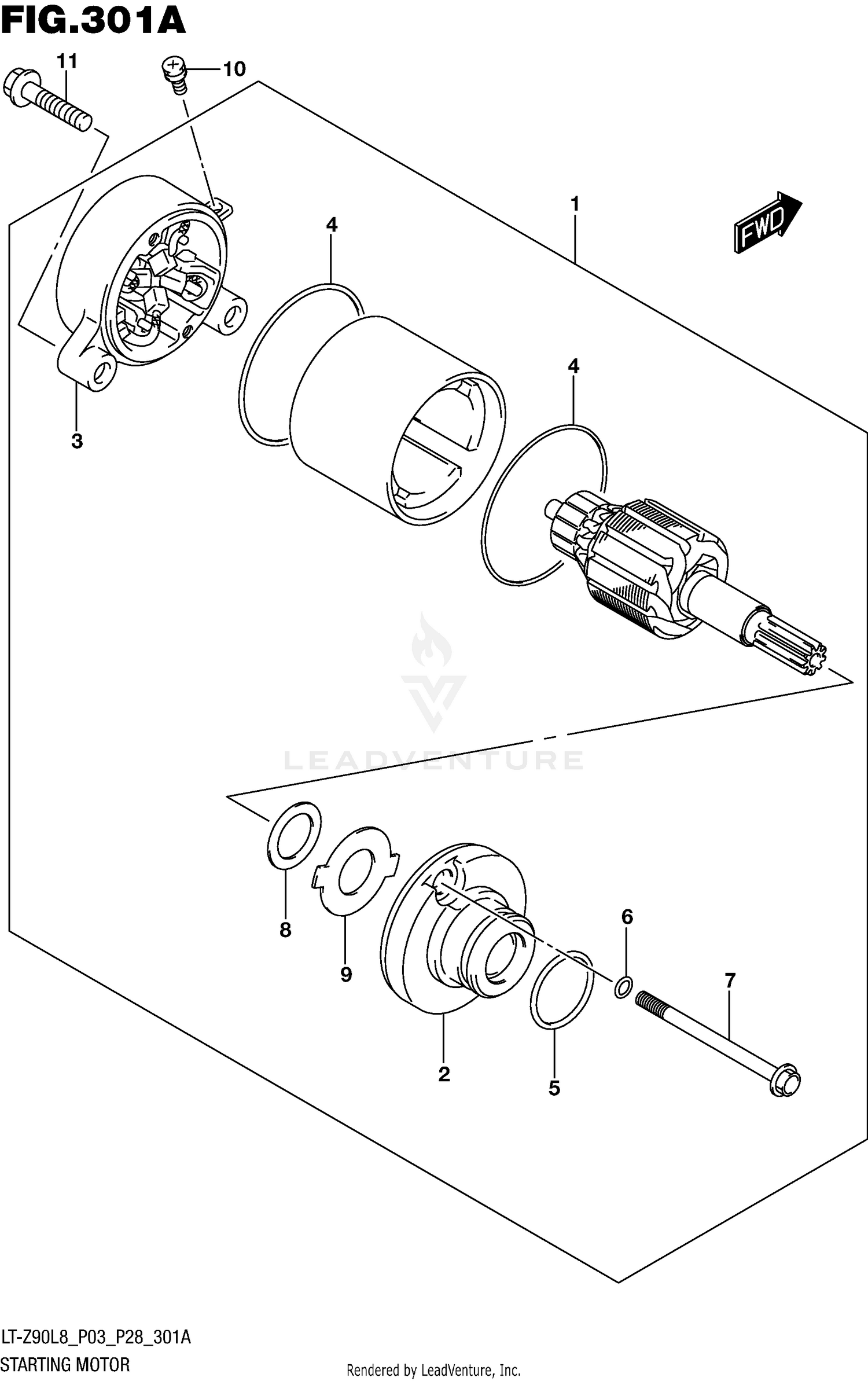 STARTING MOTOR
