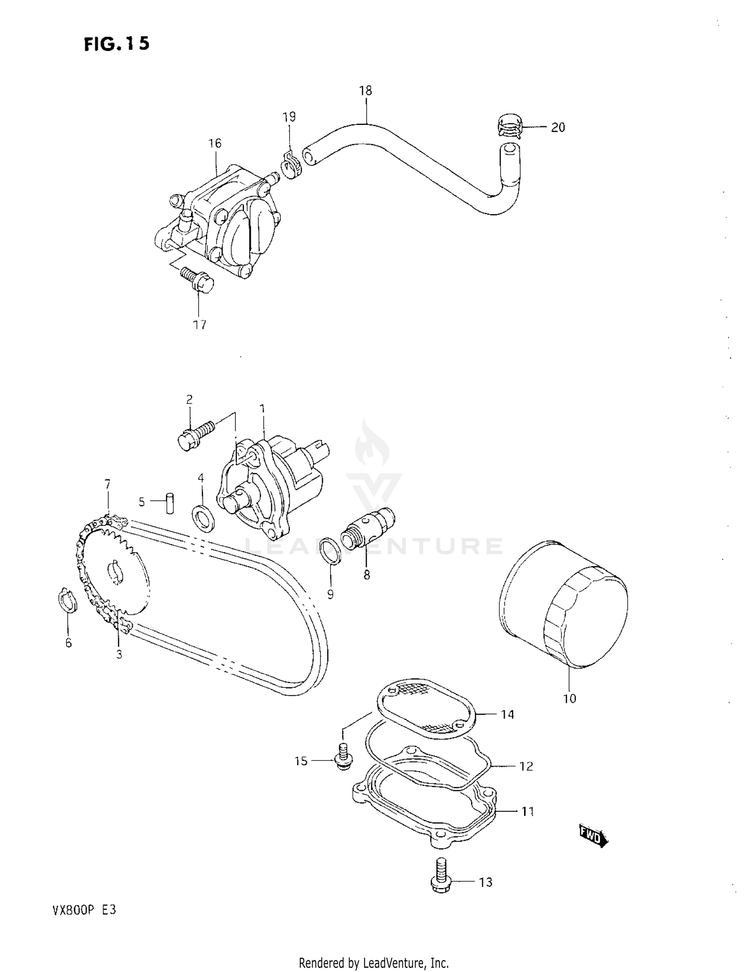 OIL PUMP-FUEL PUMP