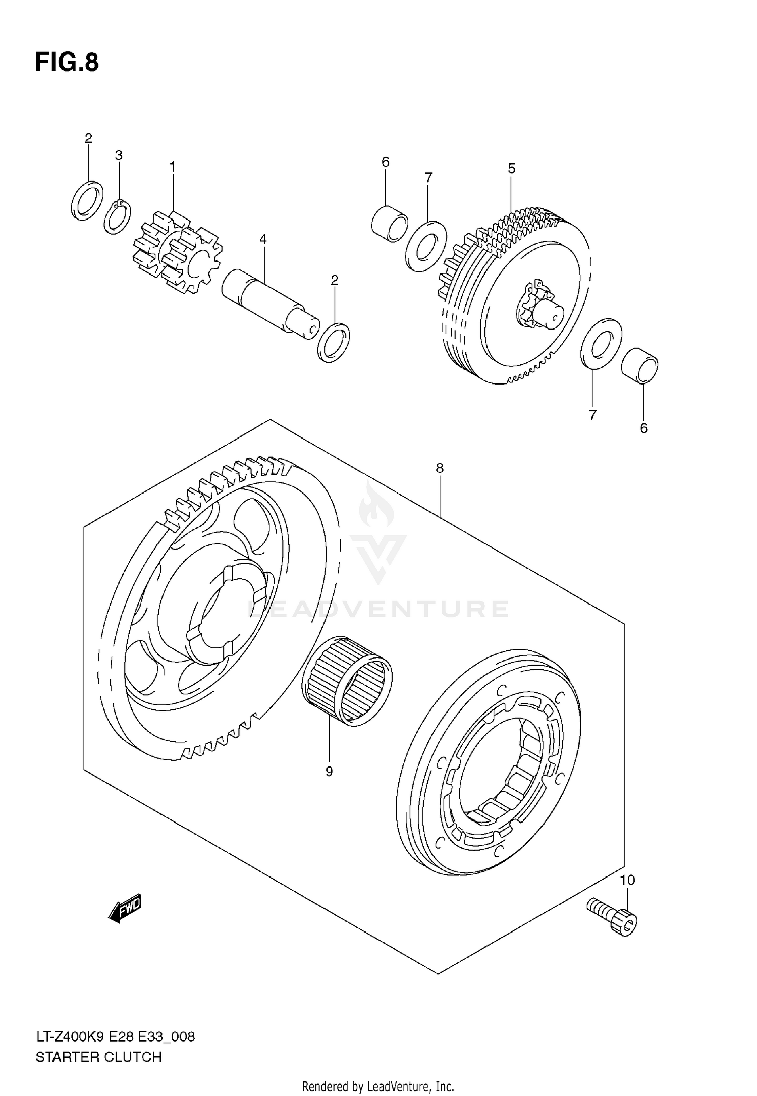 STARTER CLUTCH