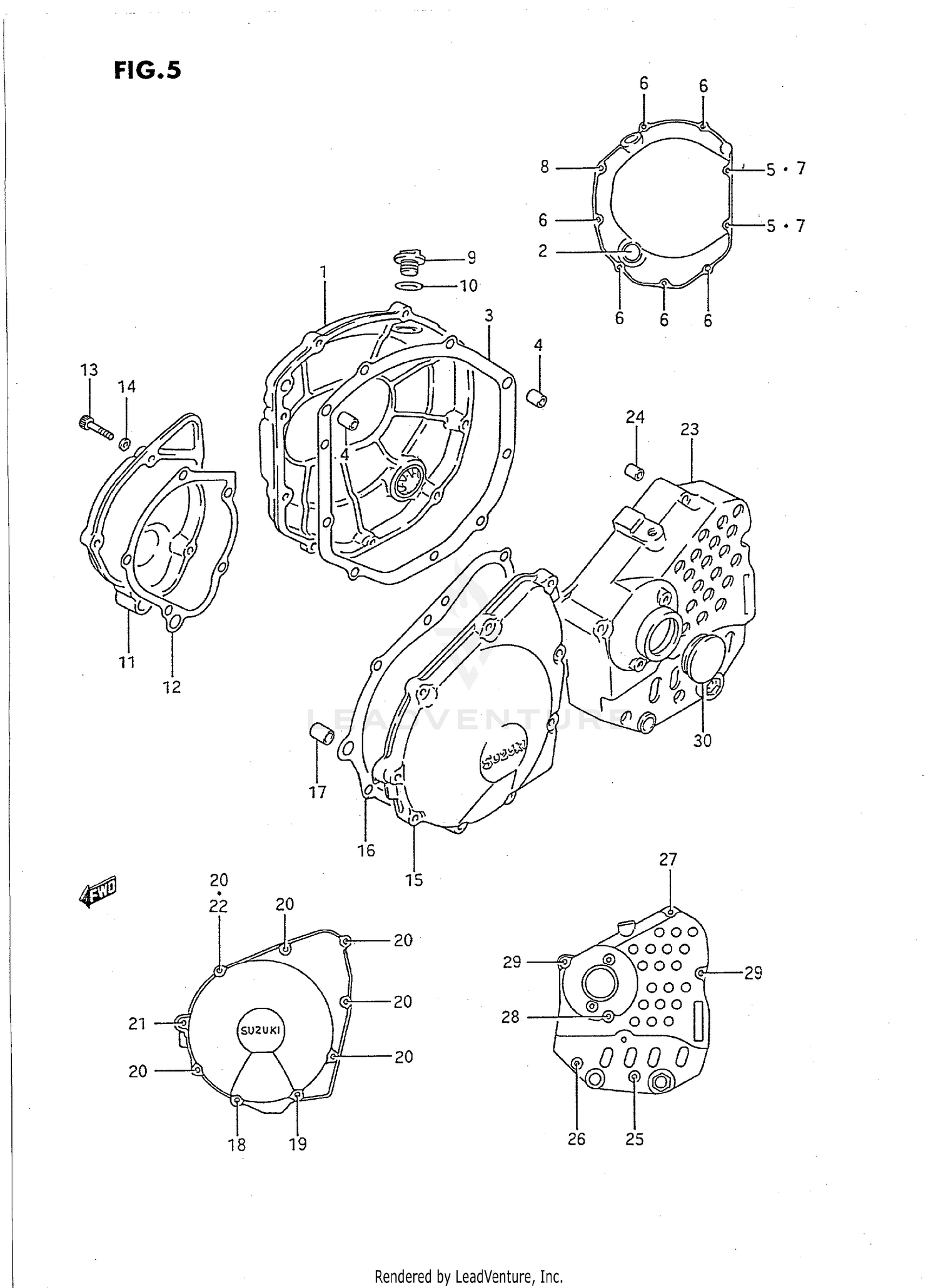 CRANKCASE COVER