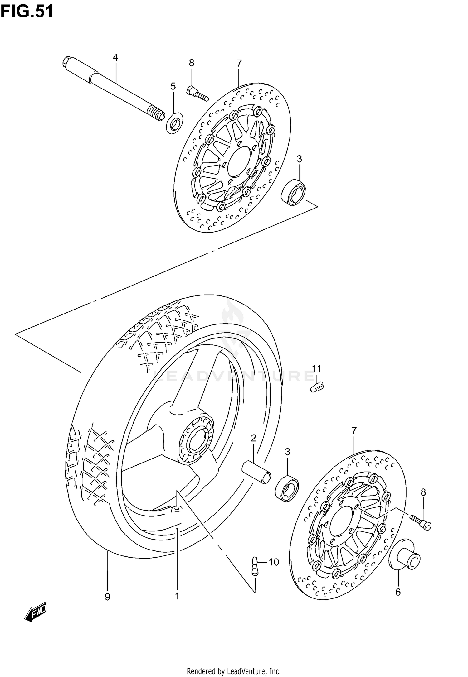 FRONT WHEEL