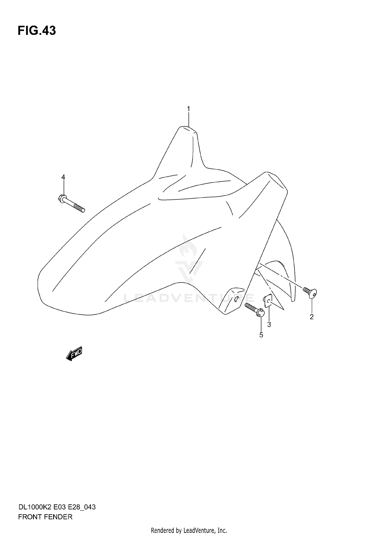 FRONT FENDER