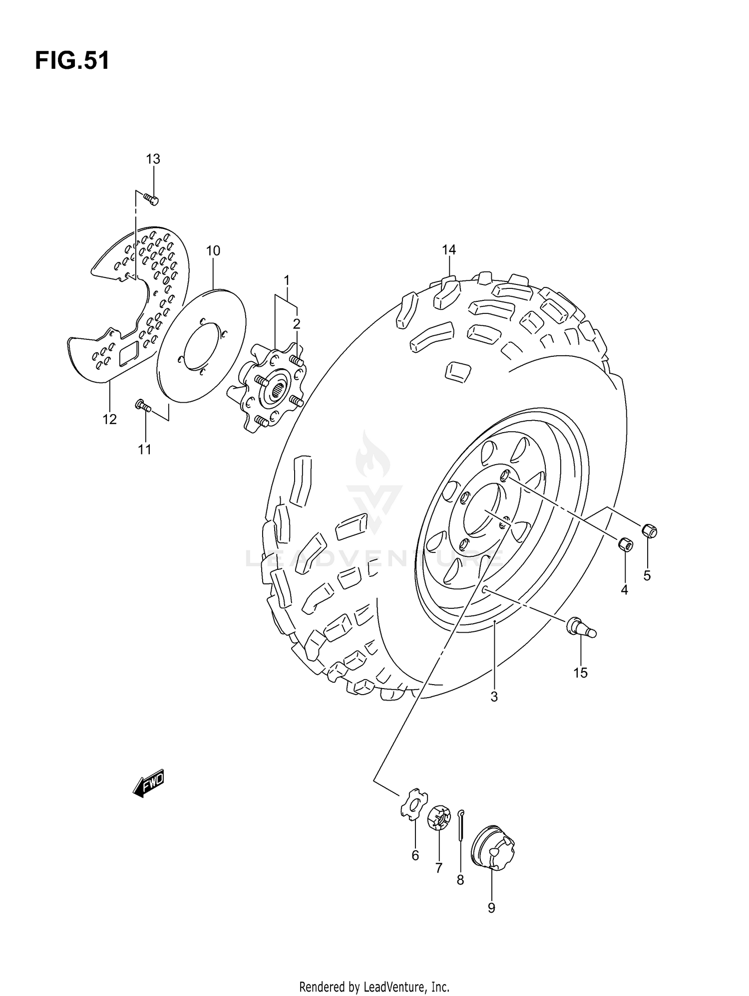 FRONT WHEEL